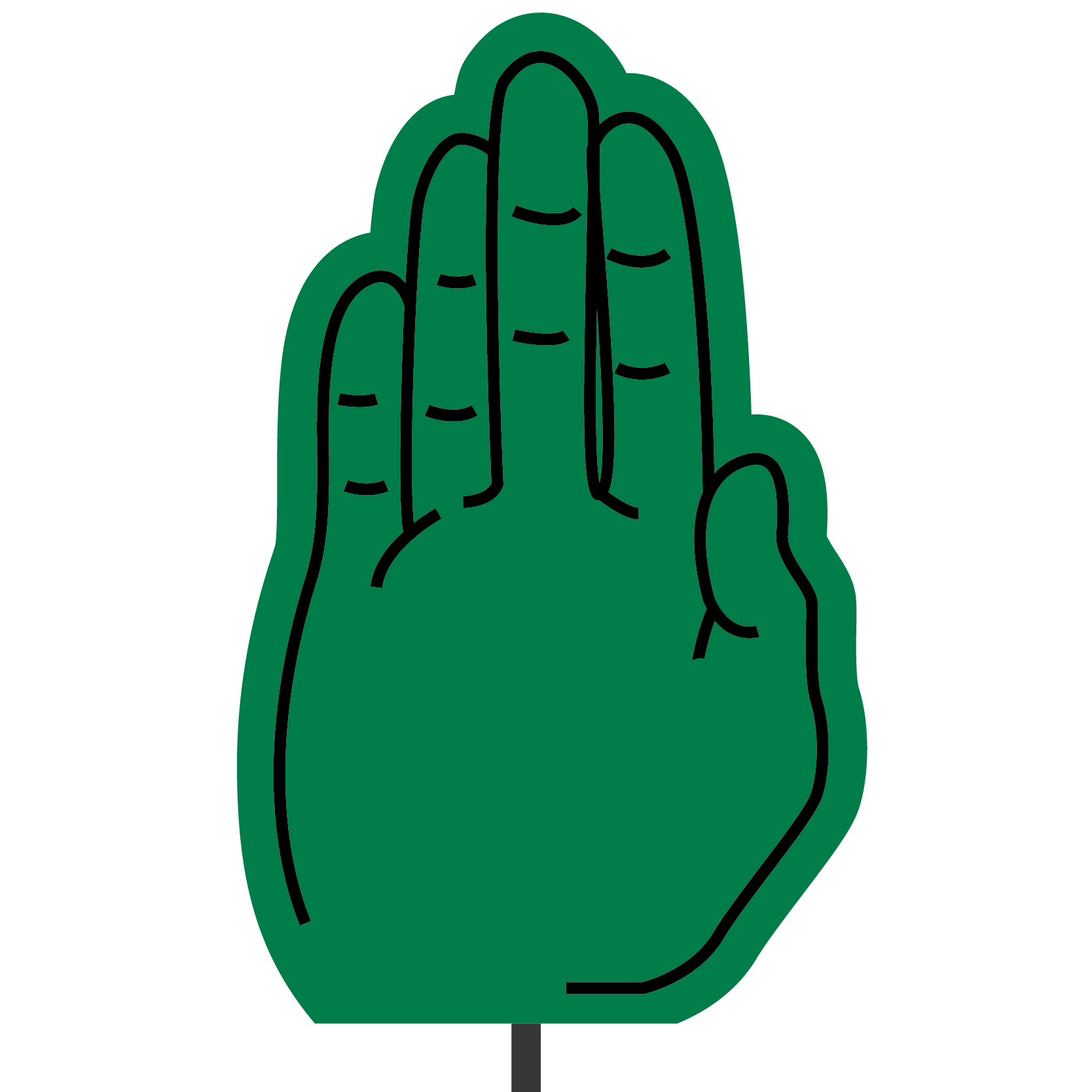 Foam Hand Topper 19