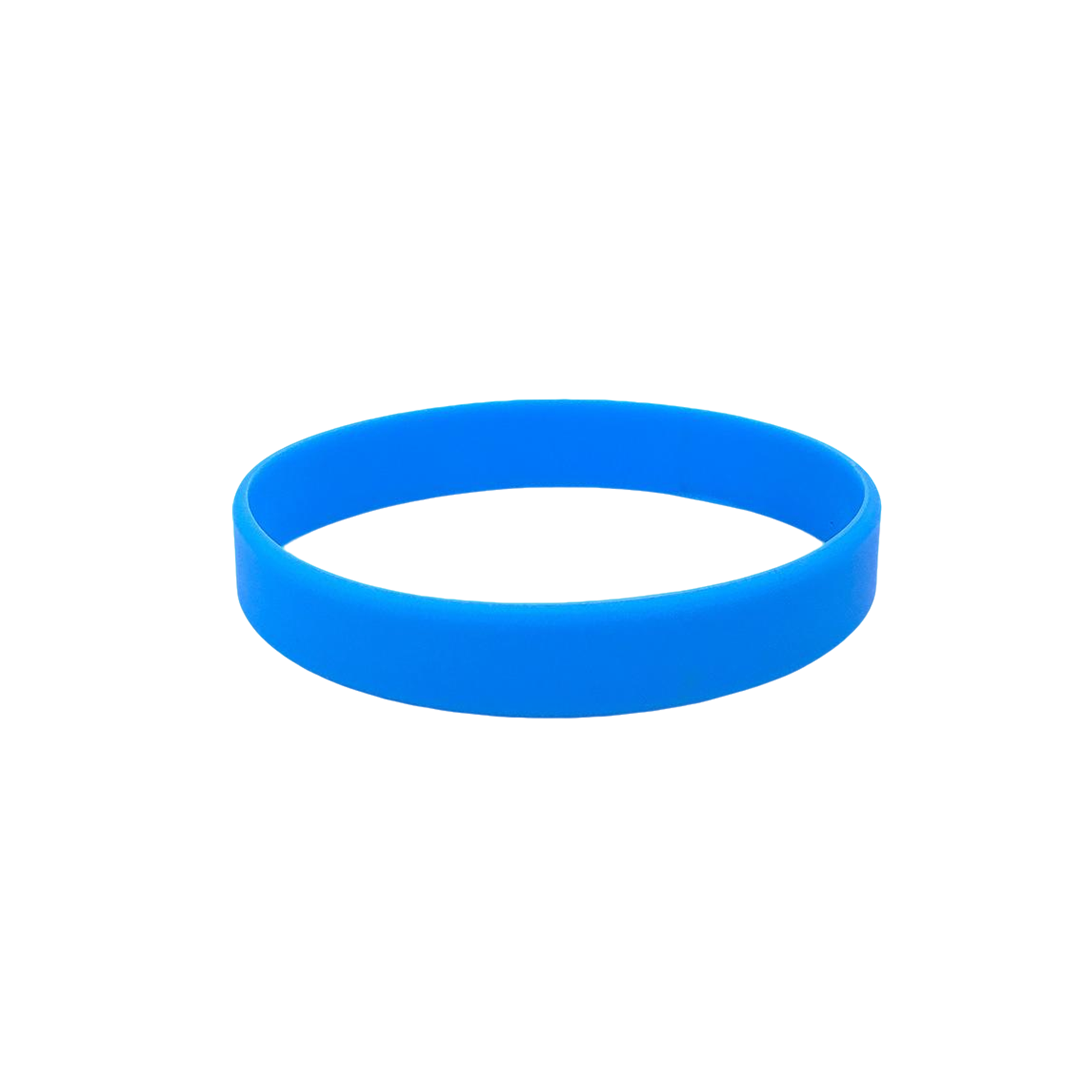 Silicone Wrist Band With Color Fill 8 X 0.5" 2