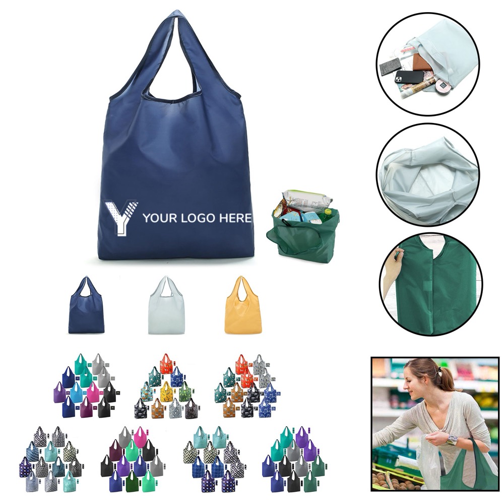Reusable Foldable Grocery Shopping Bags
 2