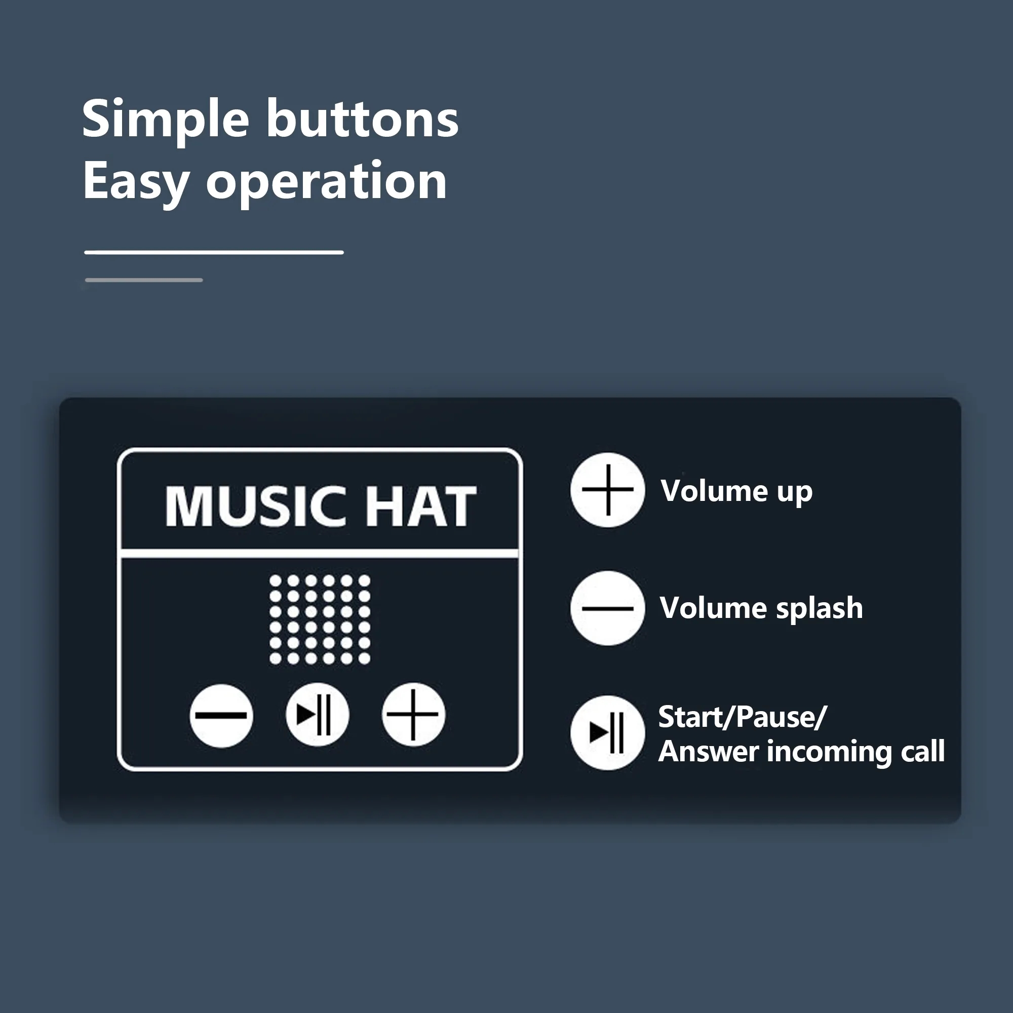 Wireless Audio Baseball Cap 2