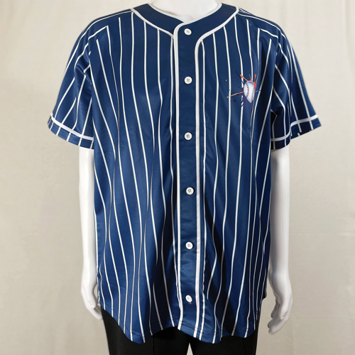 Men's & Kids' Sublimation Full-Button Baseball Jersey - 200G 7