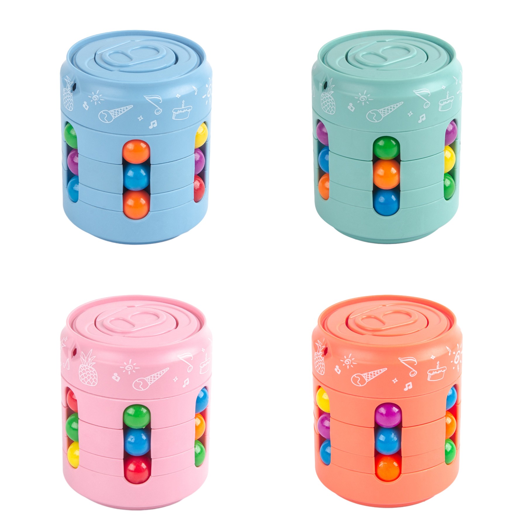 Rotating Bean Stress Relief Toy 3