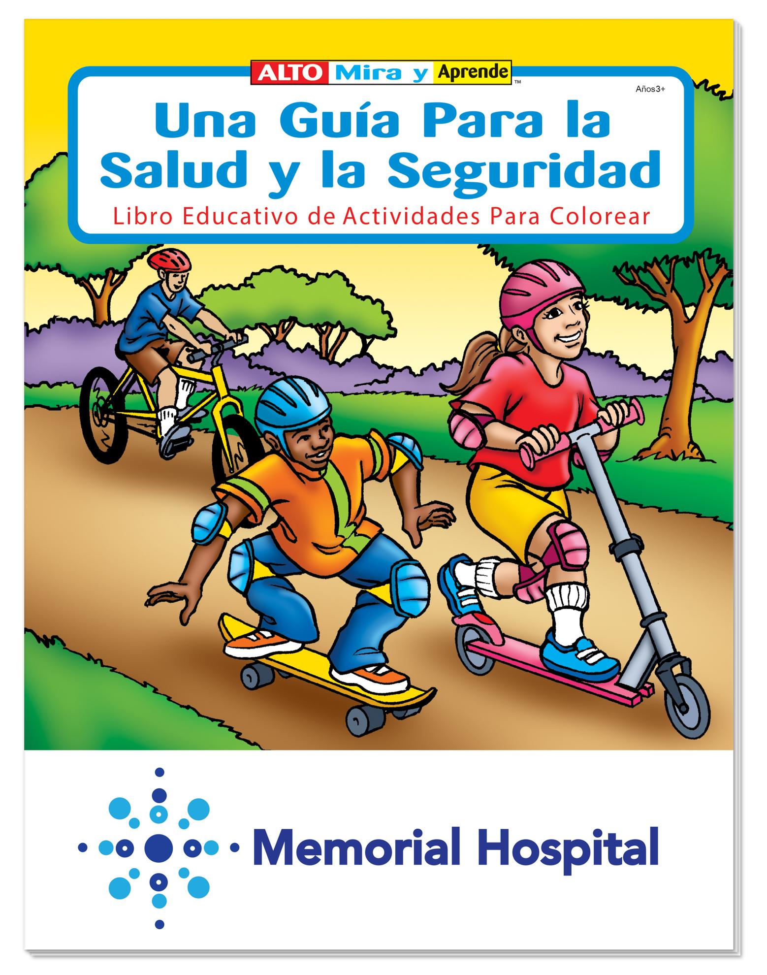 Coloring Book: A Guide to Health and Safety (Spanish) 2