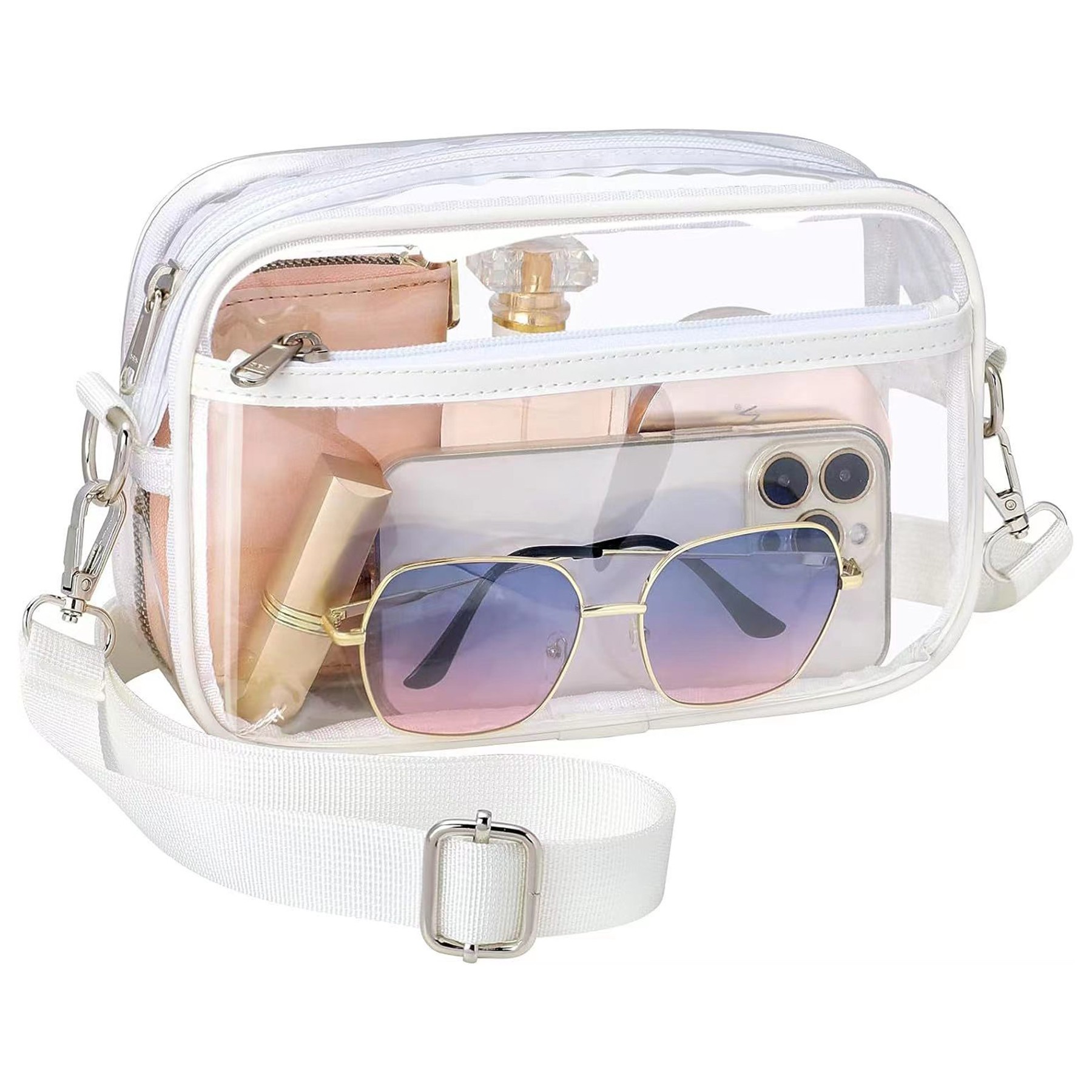 Transparent Waist Crossbody Pack 2
