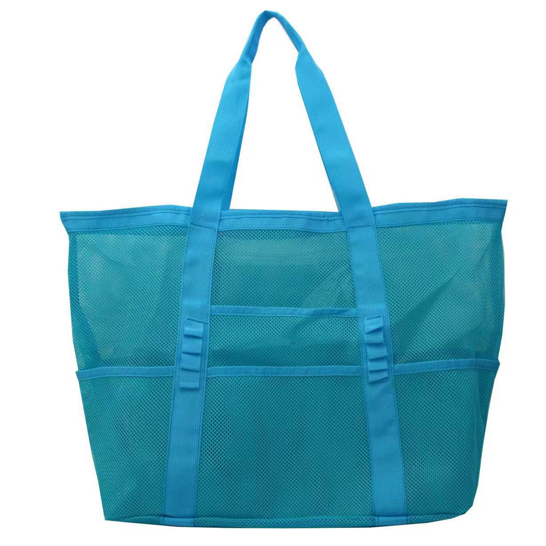 Nylon Mesh Portable Beach Tote Bag 8