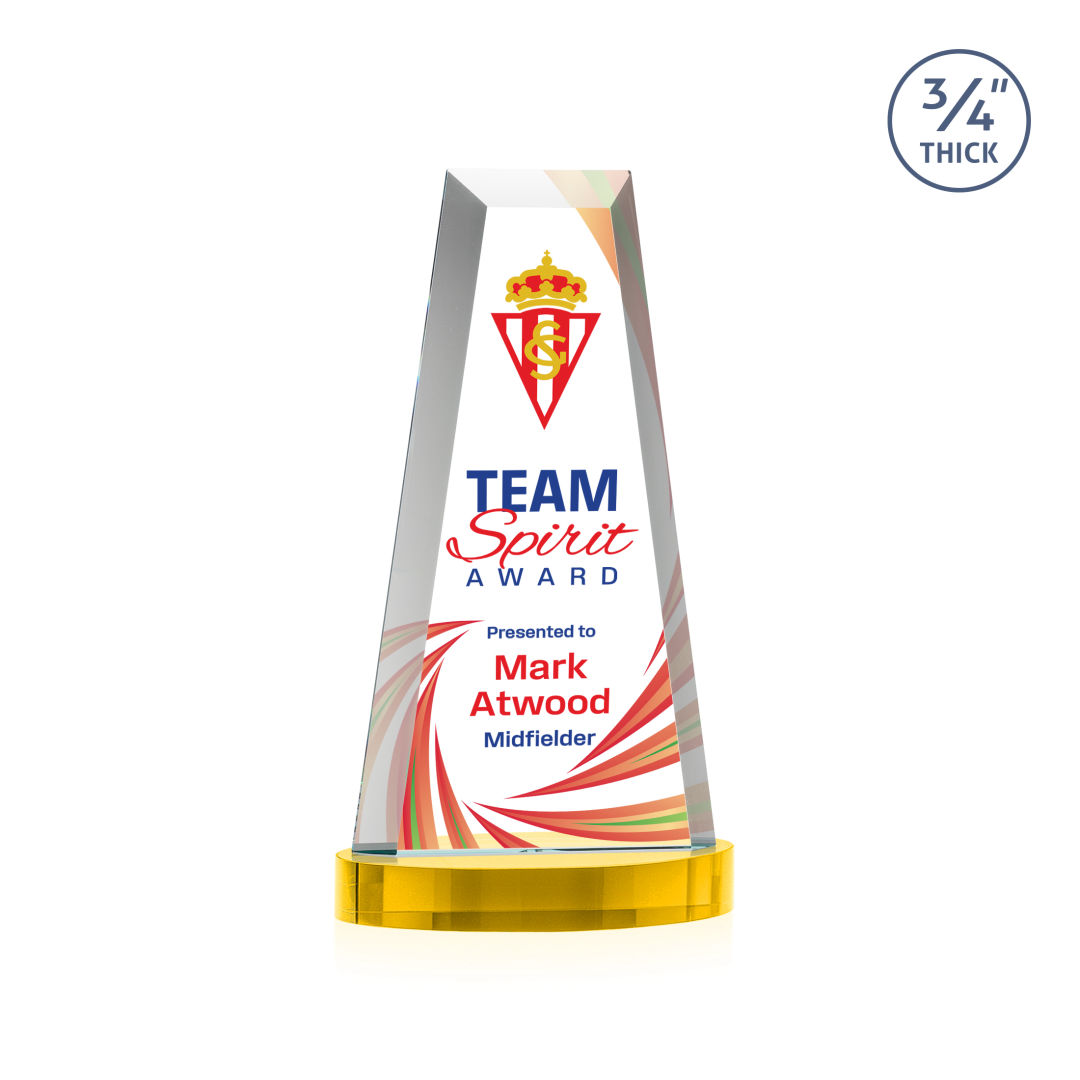 Imperial VividPrint™ Award on Alberton Base - Gold 4