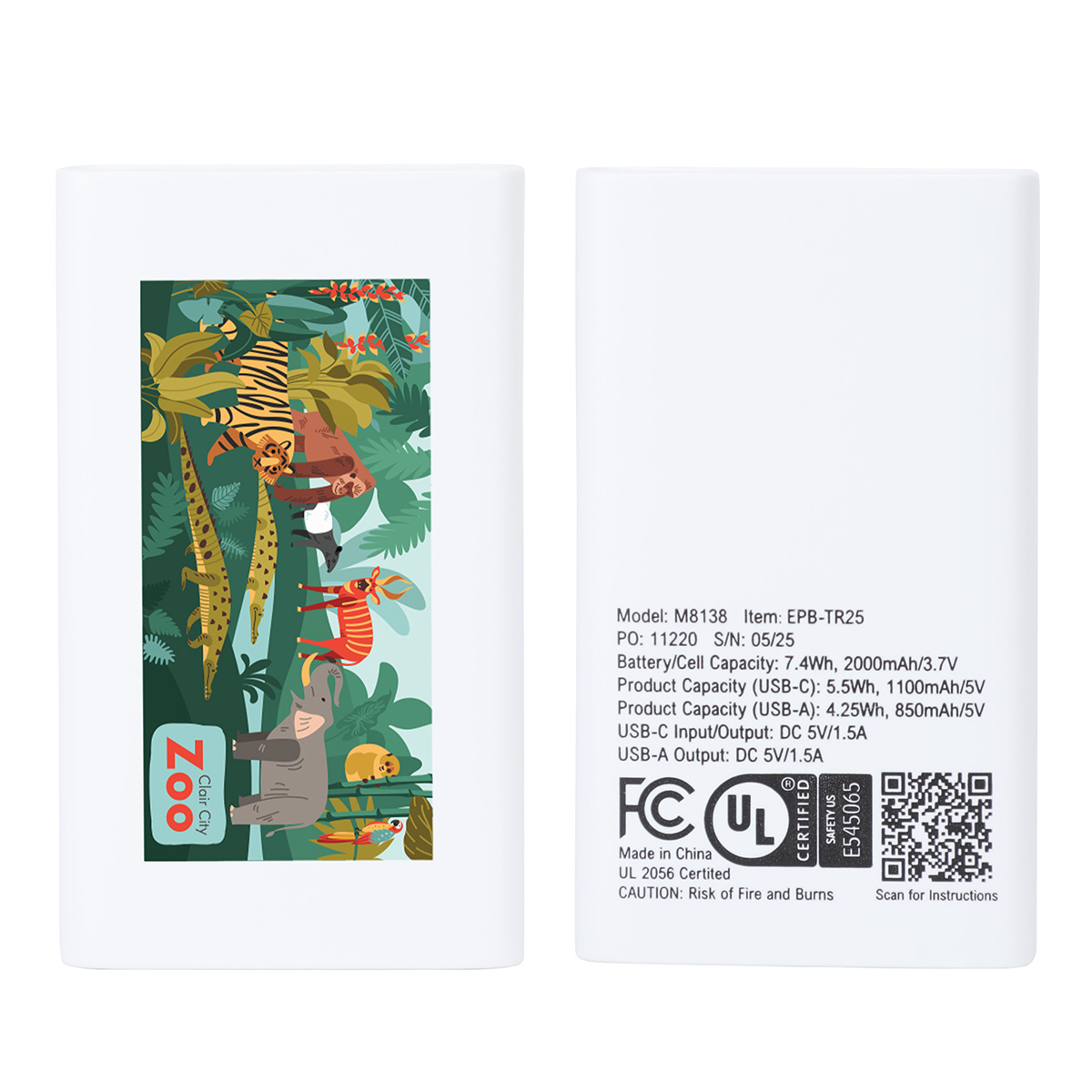 Triumph 2000mAh UL-Listed Power Bank 13