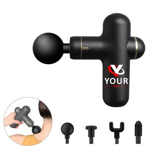 Muscle Massager Tool With 4 Vibration Speeds And Interchangeable Heads 5