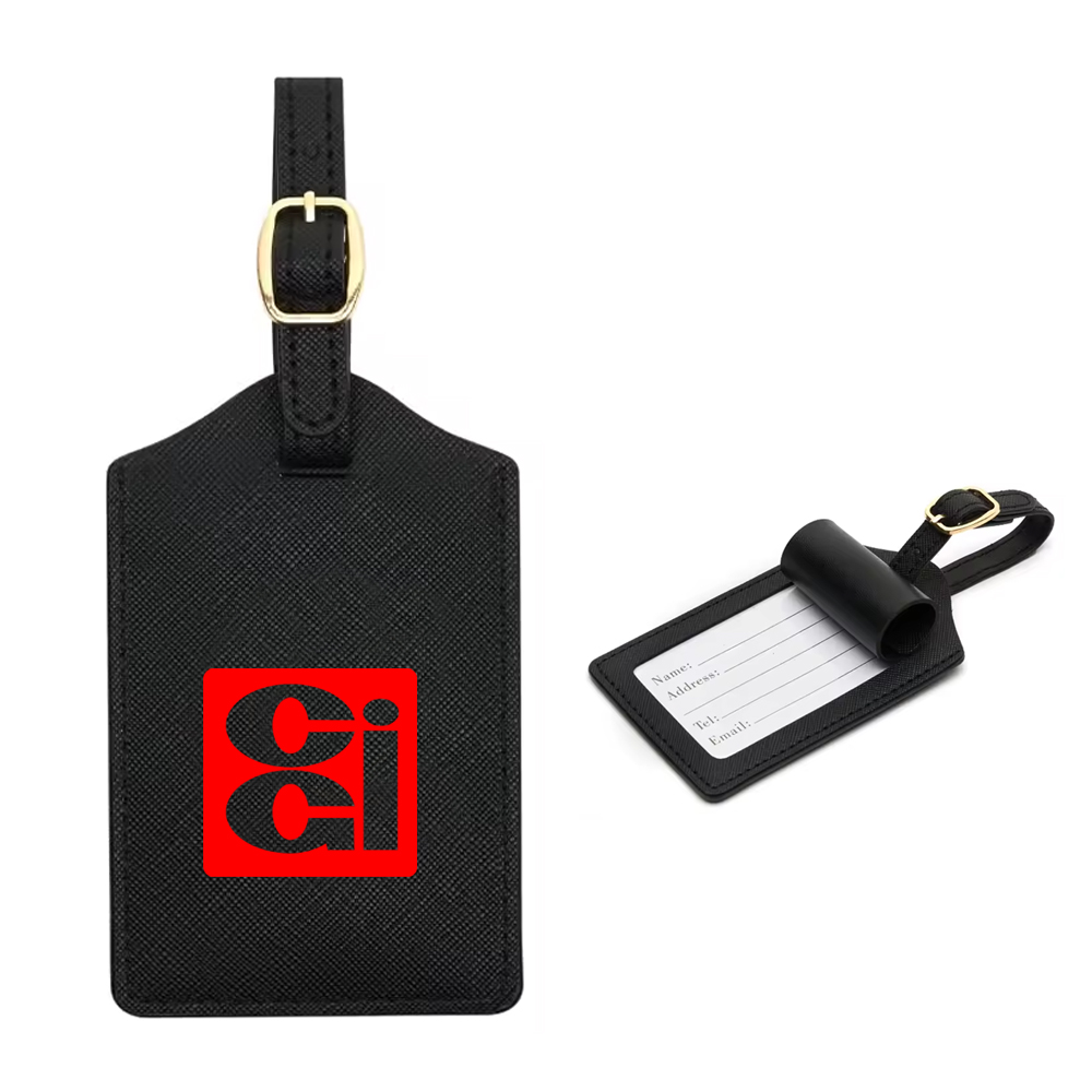 Custom Embroidered Leatherette Luggage Tags 4