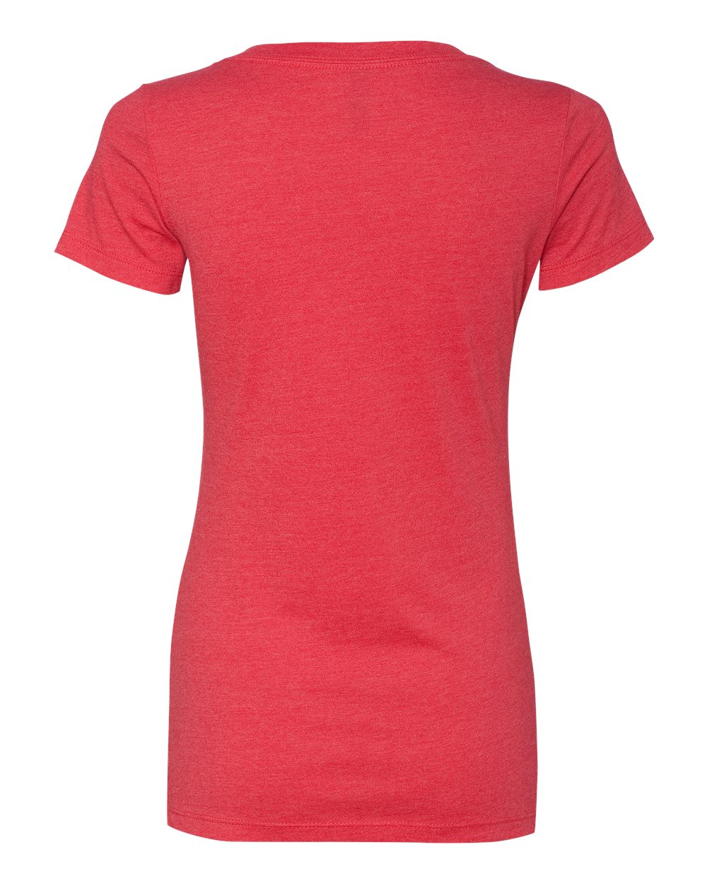 Women's CVC Deep V-Neck Tee - 6640 6