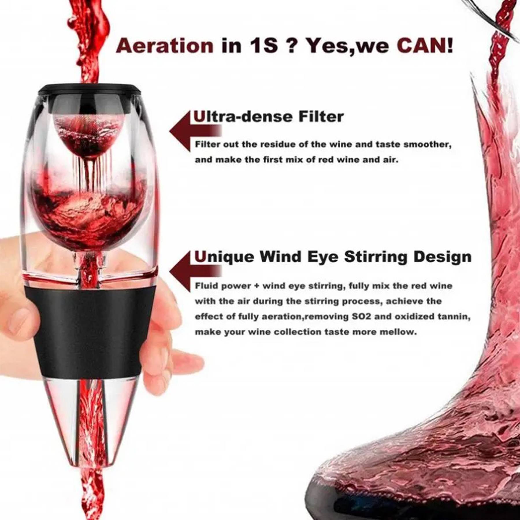 Red wine decanter 7