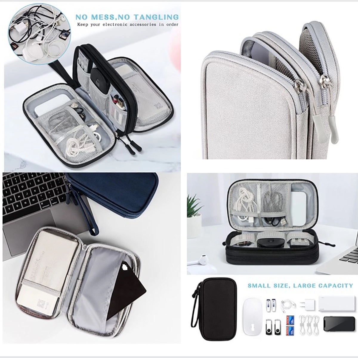 Travel Electronic Cable Organizer Bag 2