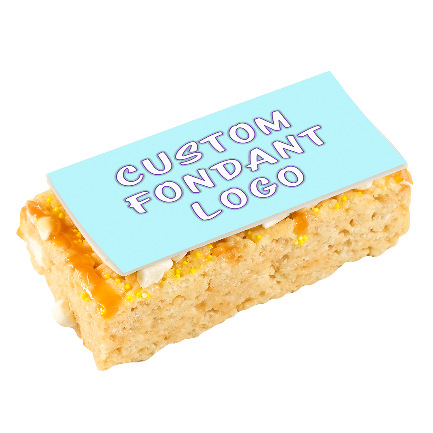 2" x 4" individually wrapped, handmade rice krispie treat bar (choice of flavors). 2