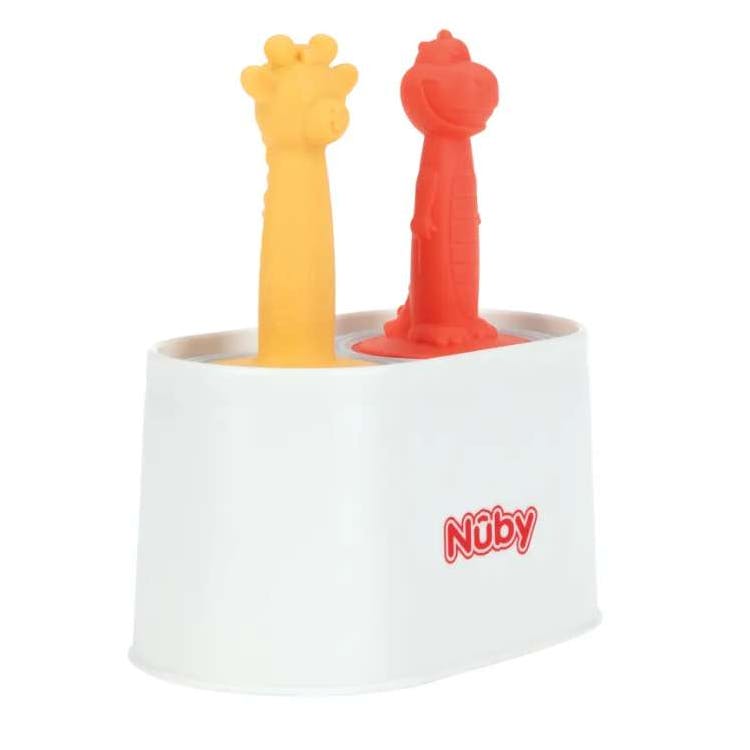 Nuby Ice Pop Sets - Animal Designs 2 Set 2