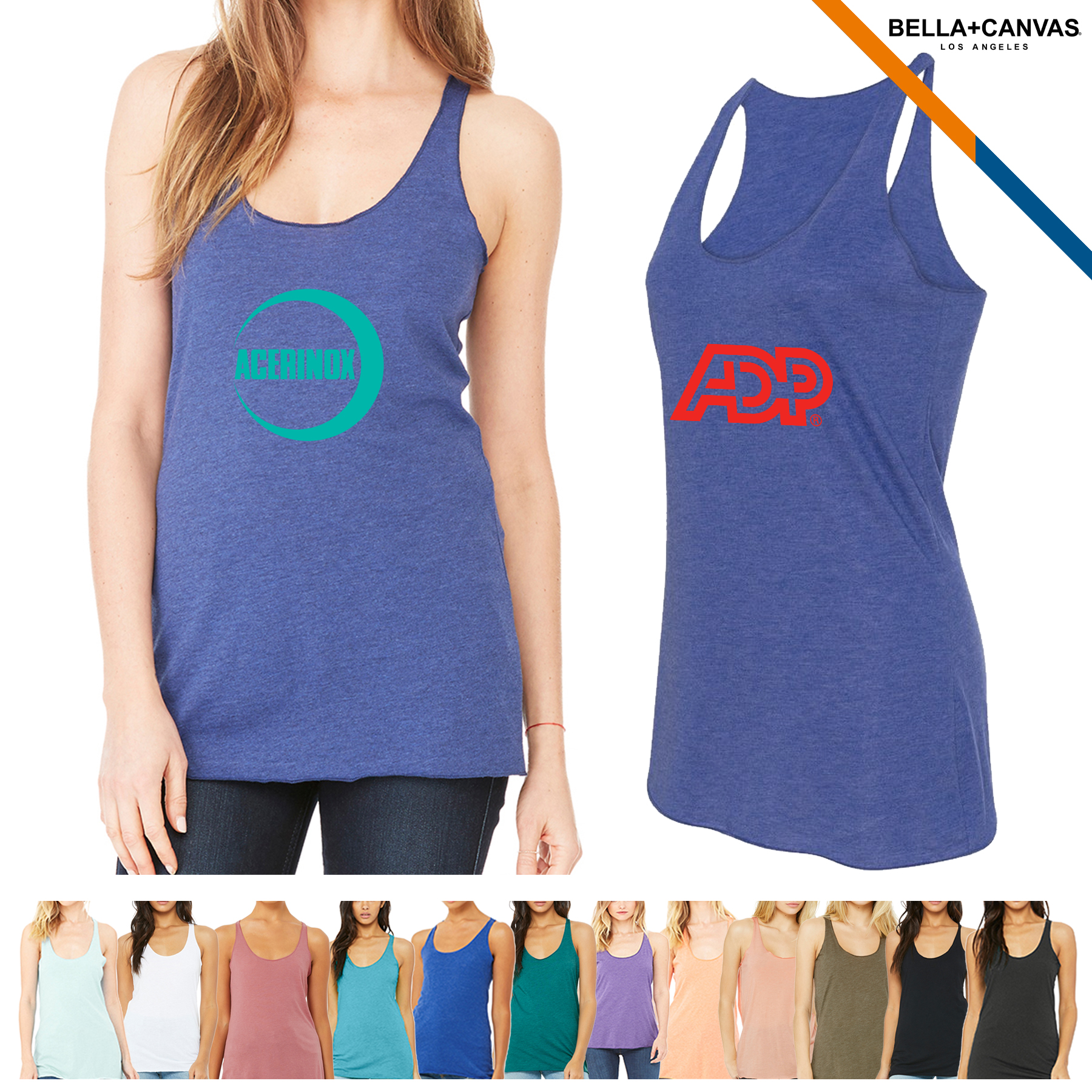 Bella Canvas® Ladies' Racerback Tank Tops 7