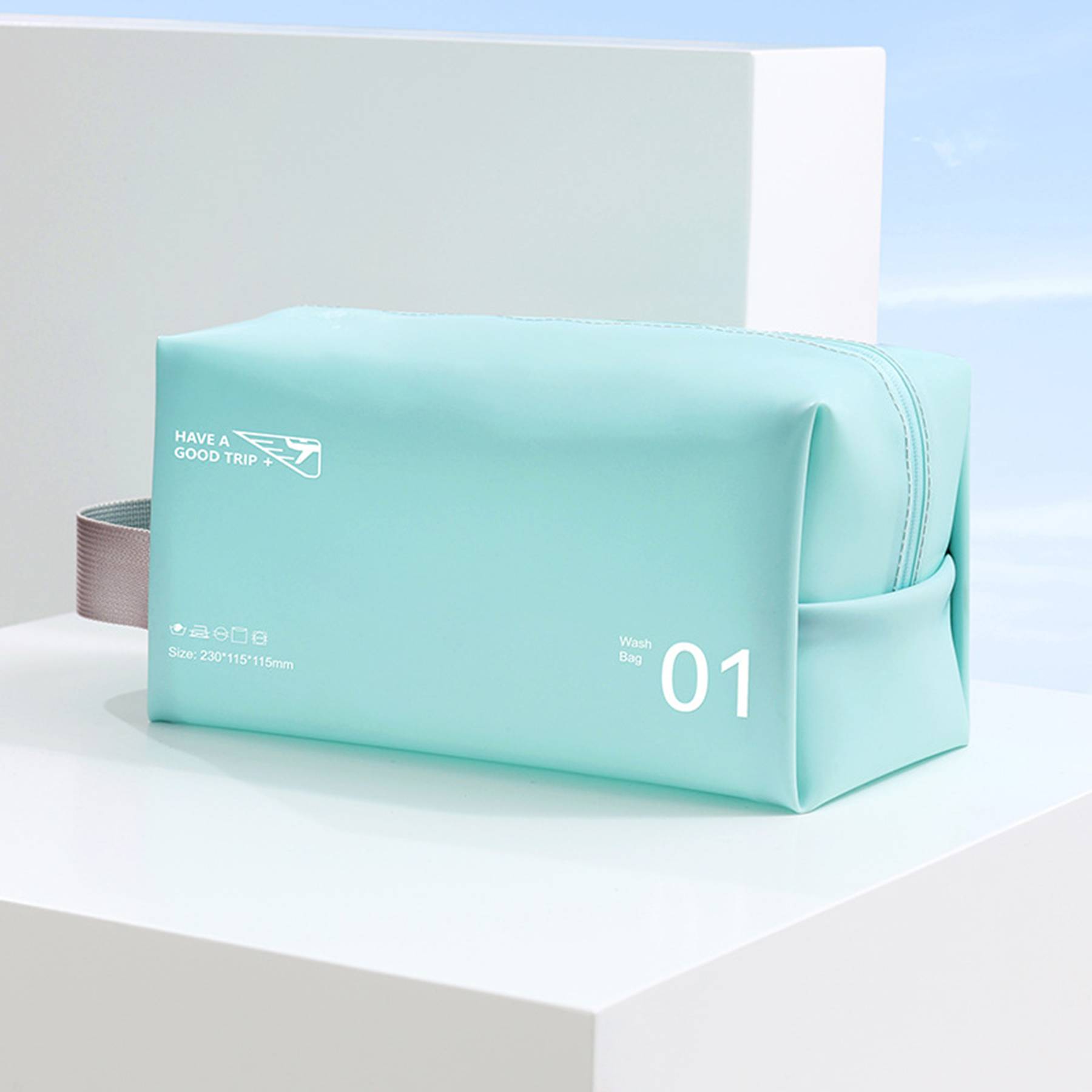 Pvc Zippered Toiletry Bag 10