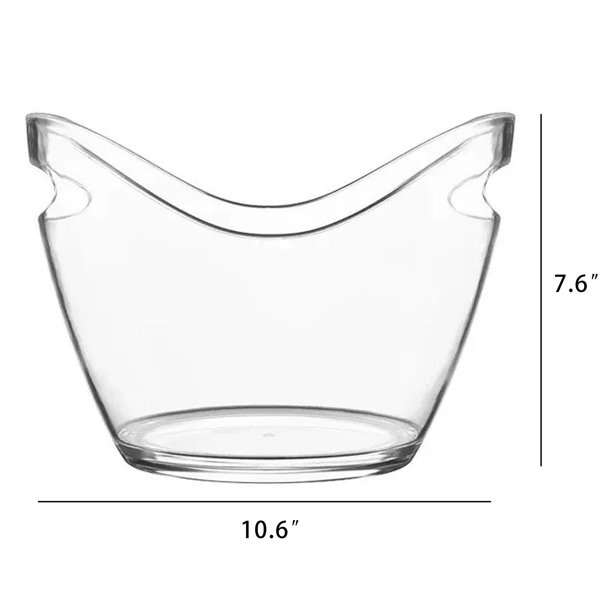 Clear Ice Wine Bucket 2