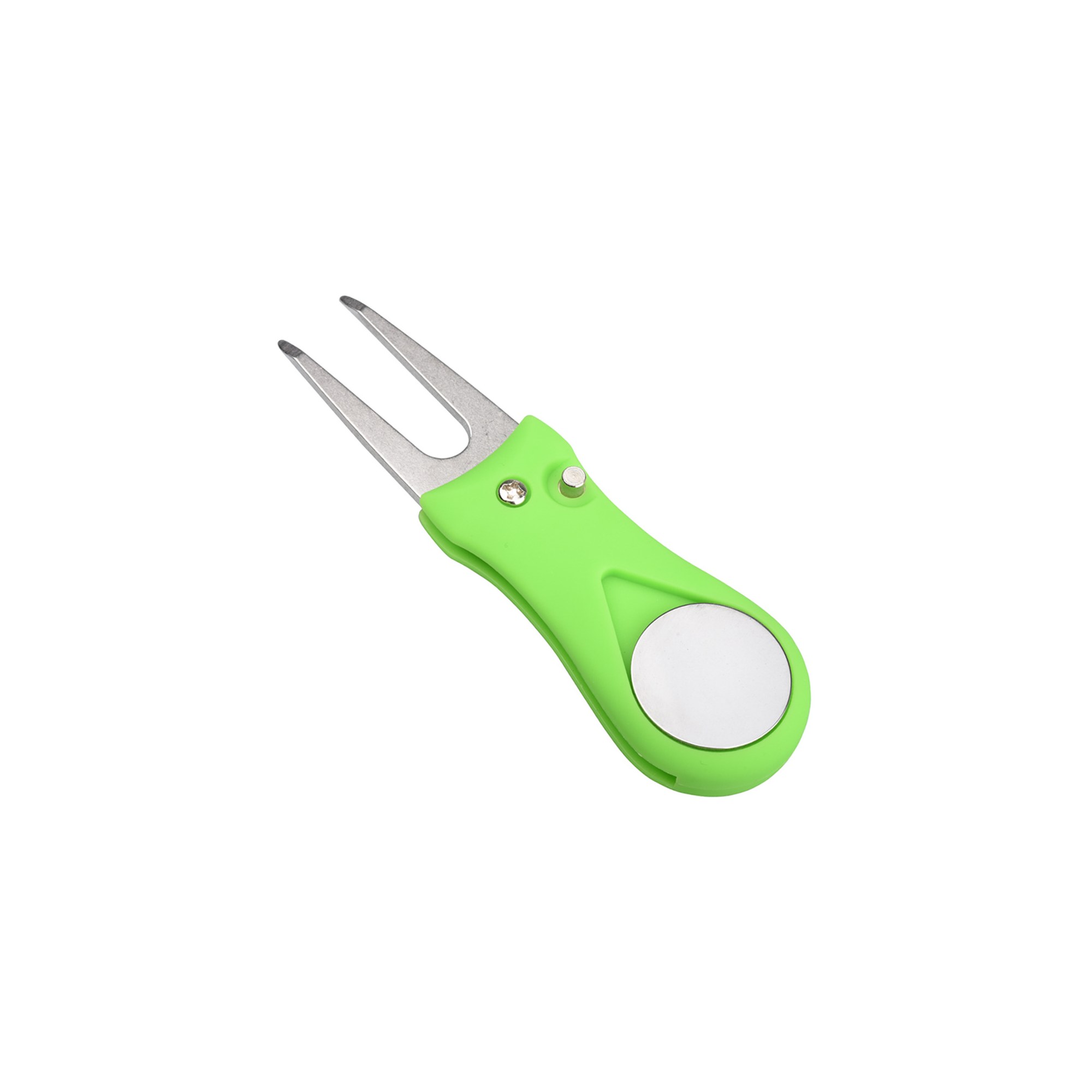 Foldable Golf Divot Repair Tool With Dome Label 2