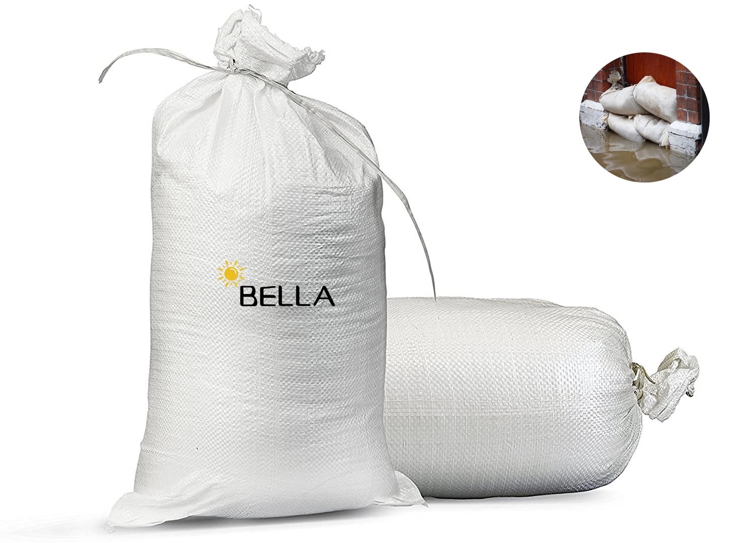 Woven Polypropylene Sand Bags 14" X 26" 1