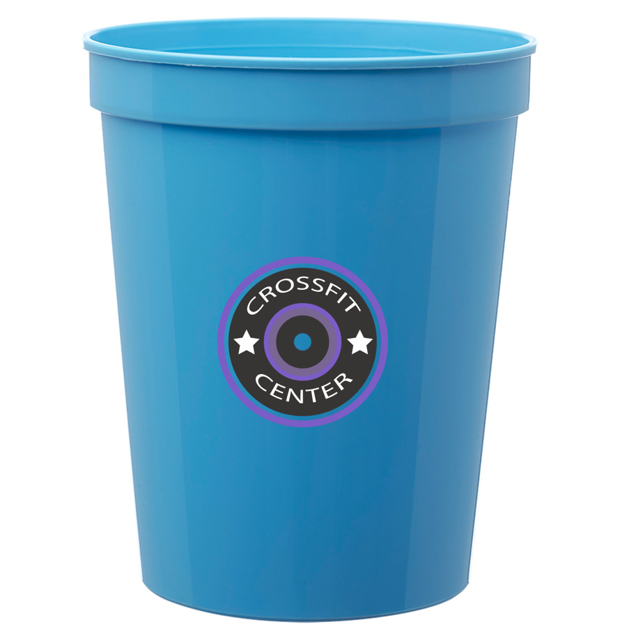 Reusable Plastic Stadium Cups 16 oz. 40