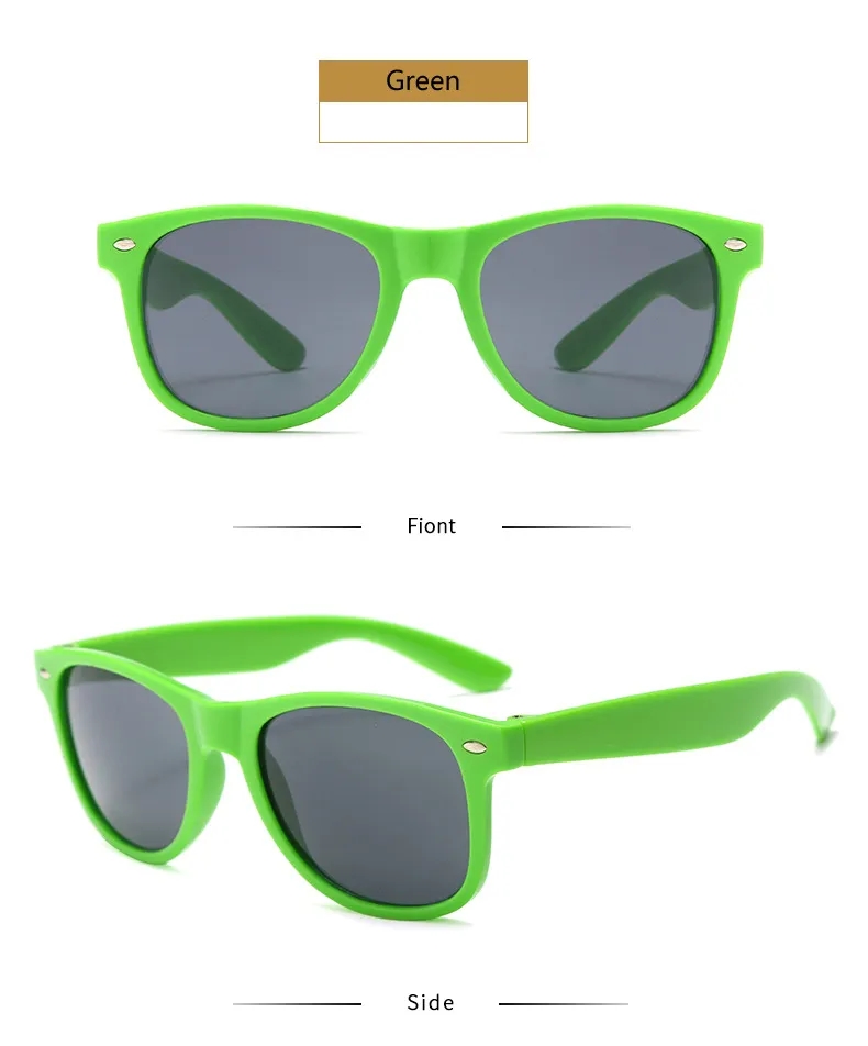 Promotional gifts sunglasses street shooting rainbow party 5