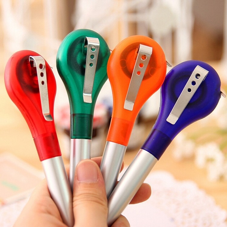 Plastic Ball Point Pen with Measuring Tape 2