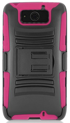 iBank ® Motorola Droid Maxx Hybrid Kickstand Hard Case 2