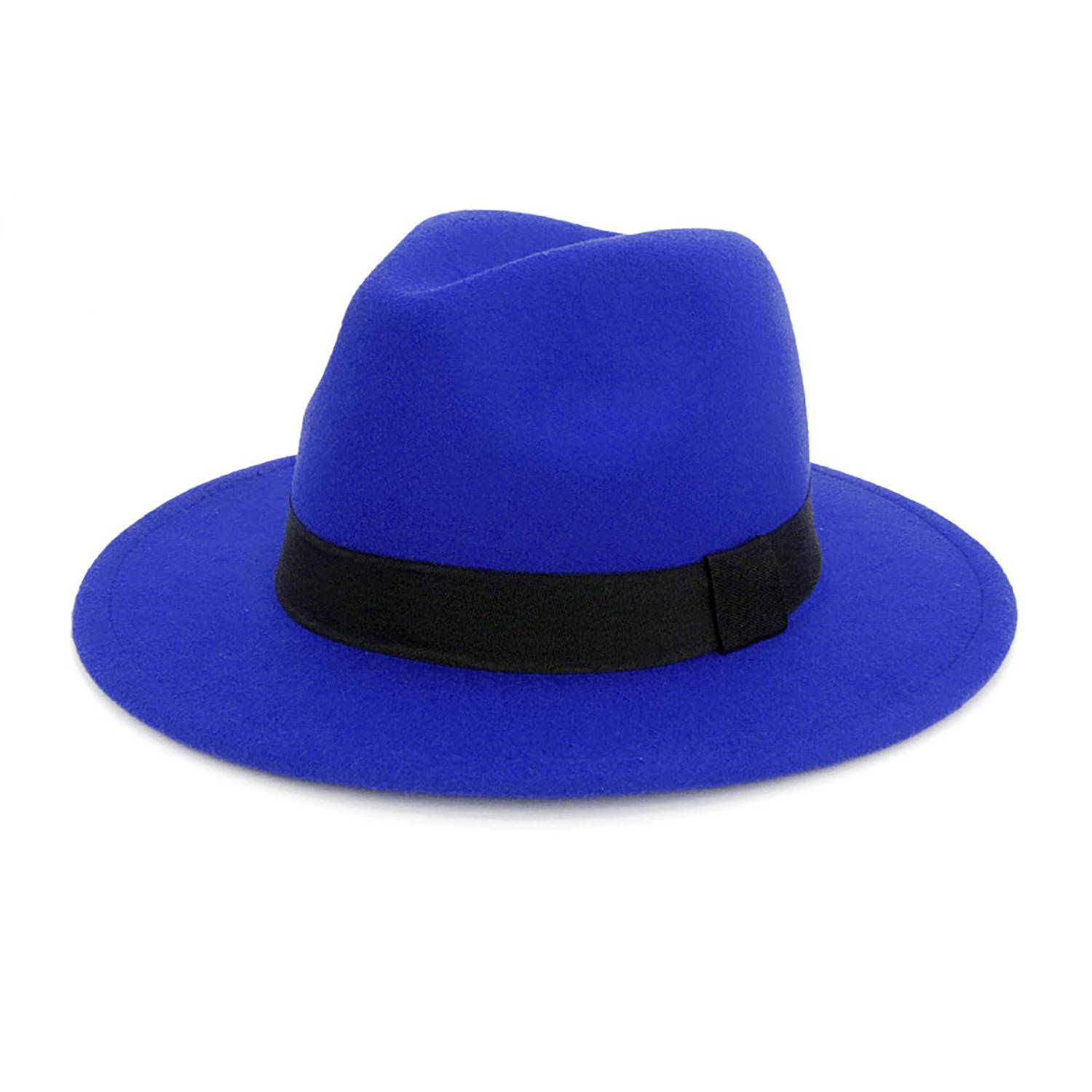 Unisex Vintage Wide Brim Fedora Hat 4