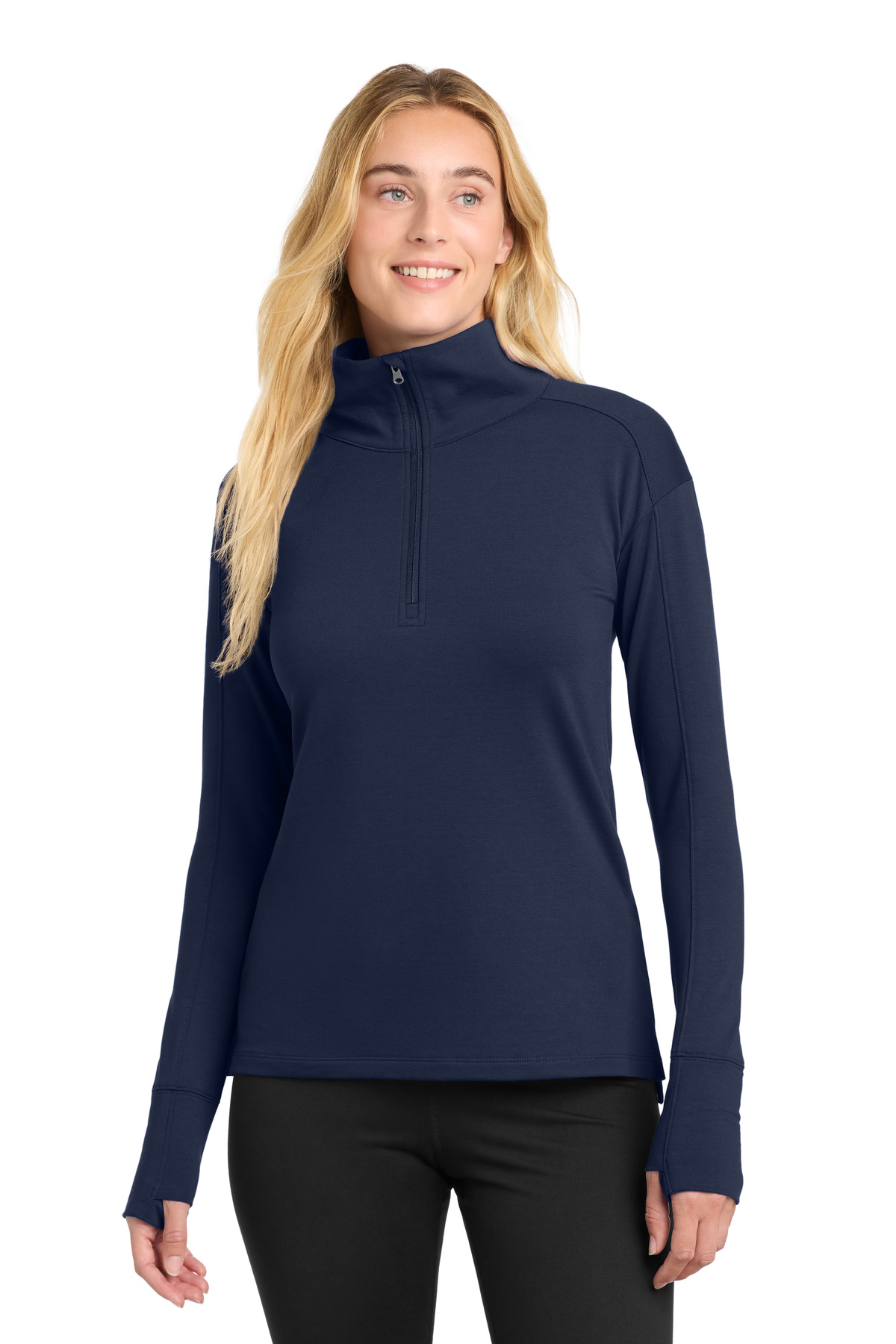 Sport-Tek Women's Sport-Wick Flex Fleece 1/4-Zip. LST561 31