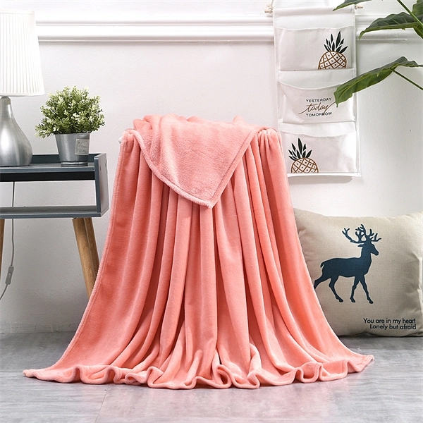 Fleece Microfiber Throw Blanket 2