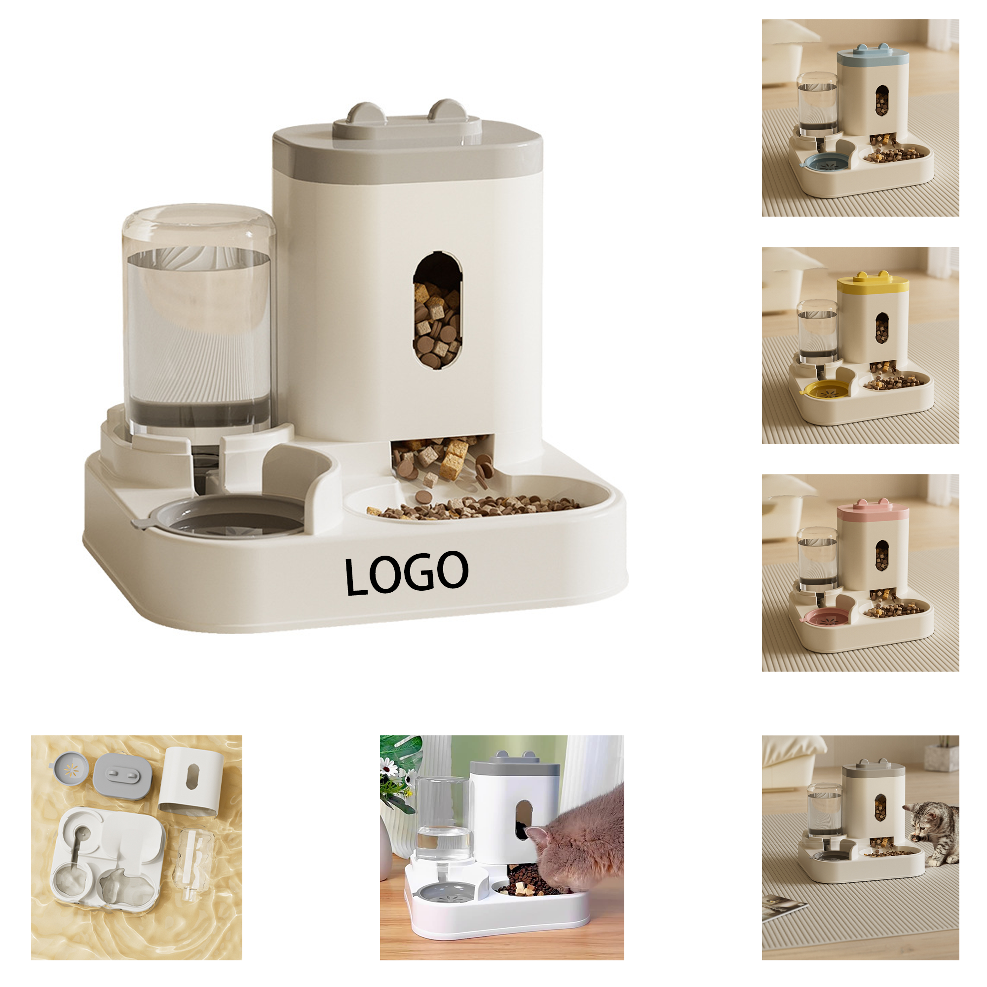 Automatic Split-Design Pet Dish 2
