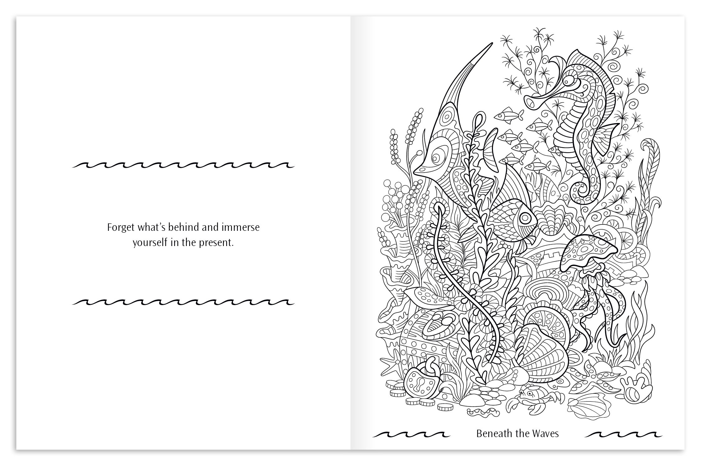 Good Value™ Oceans of Serenity Adult Coloring Book 29