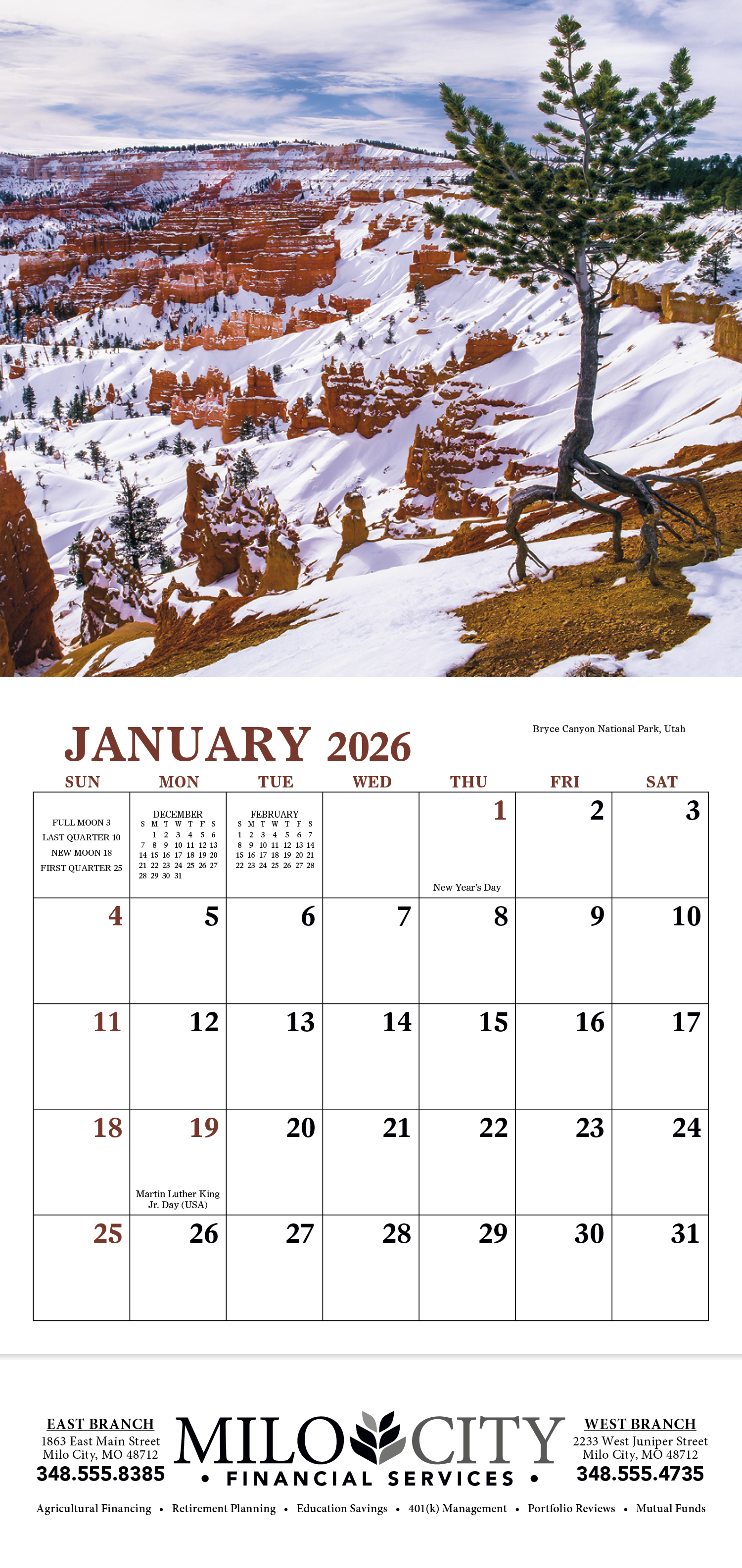 Good Value™ Landscapes of America - Mini Calendar 20