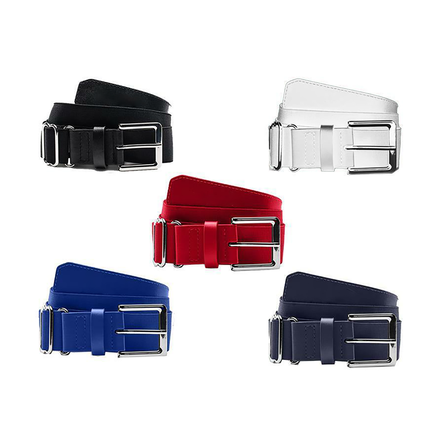 Faux Leather Baseball Belt w/ Custom Logo 2