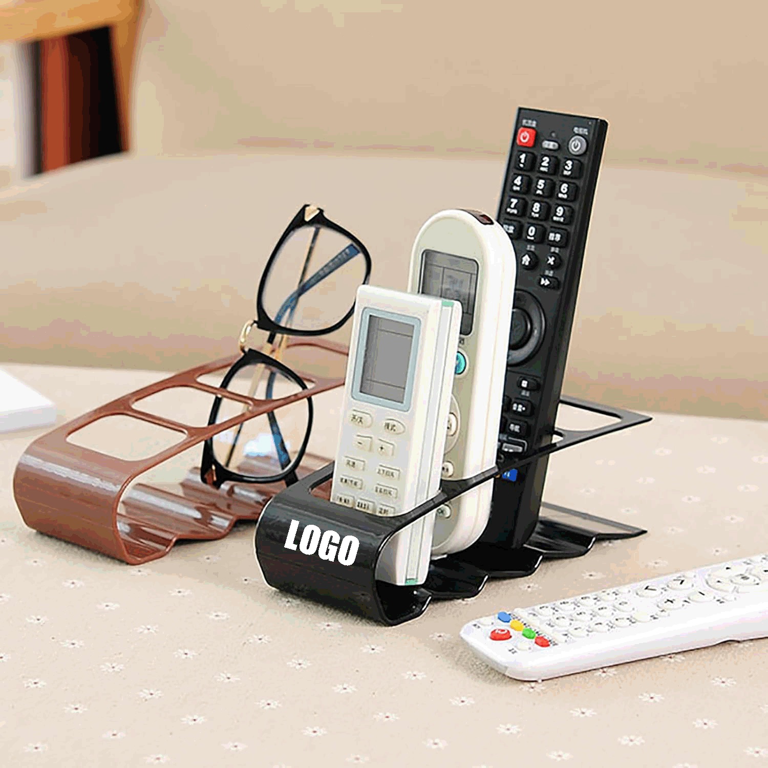 Remote Caddy Desktop Organizer with 4 Compartments 2