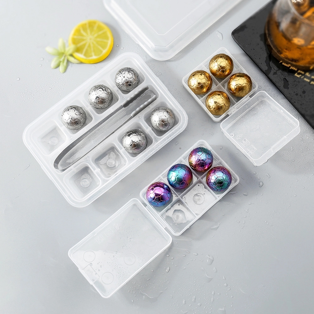 Whiskey Stones Stainless Steel Metal Ice Cube 7