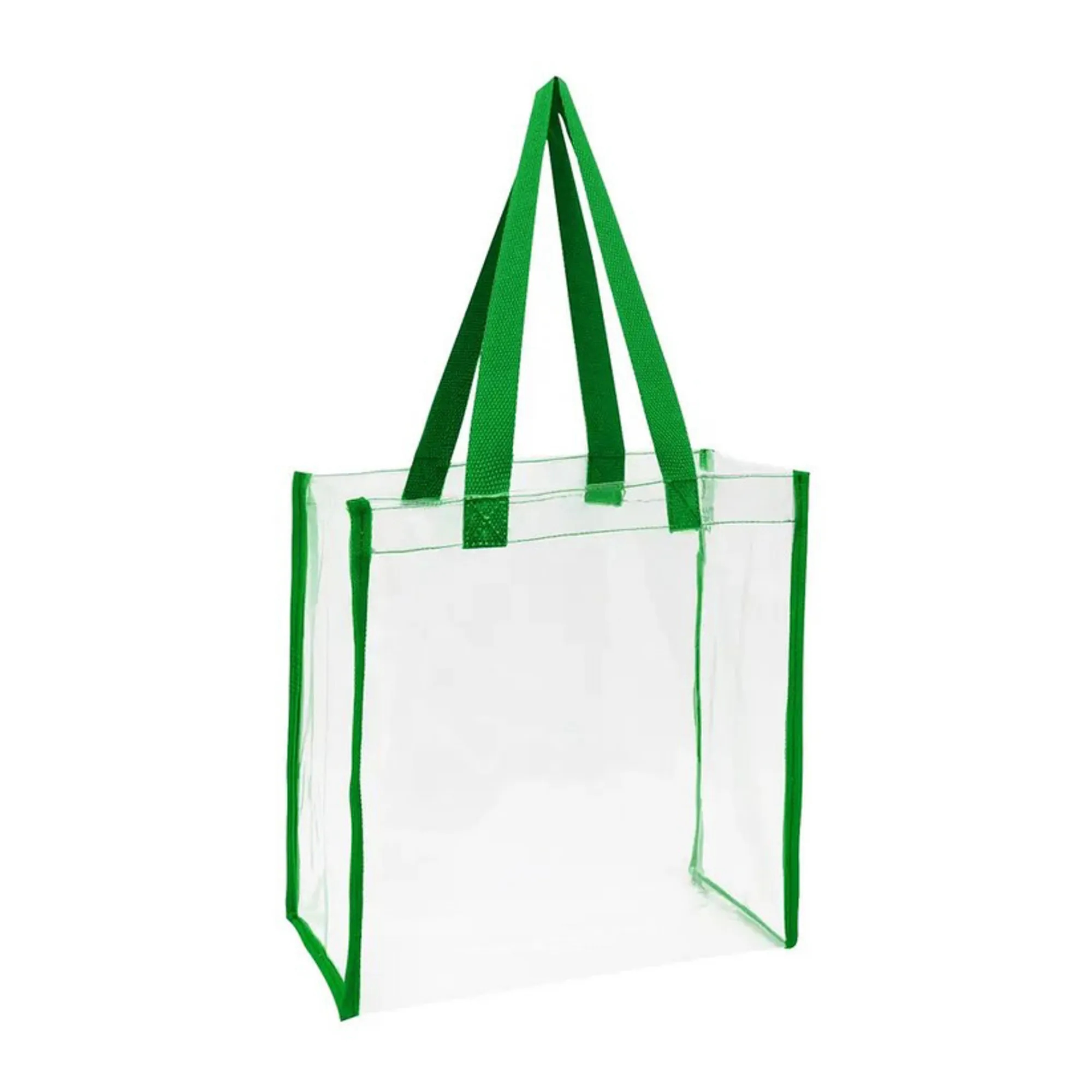 Clear Vinyl Stadium Compliant Tote Bag MOQ100 6