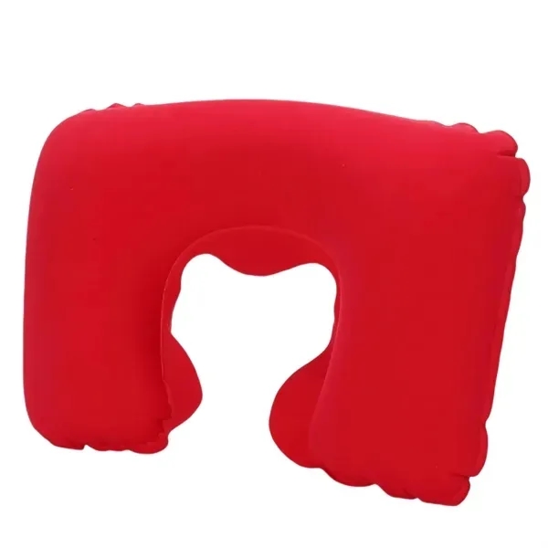 PVC Flocked U-Shaped Neck Pillow 3