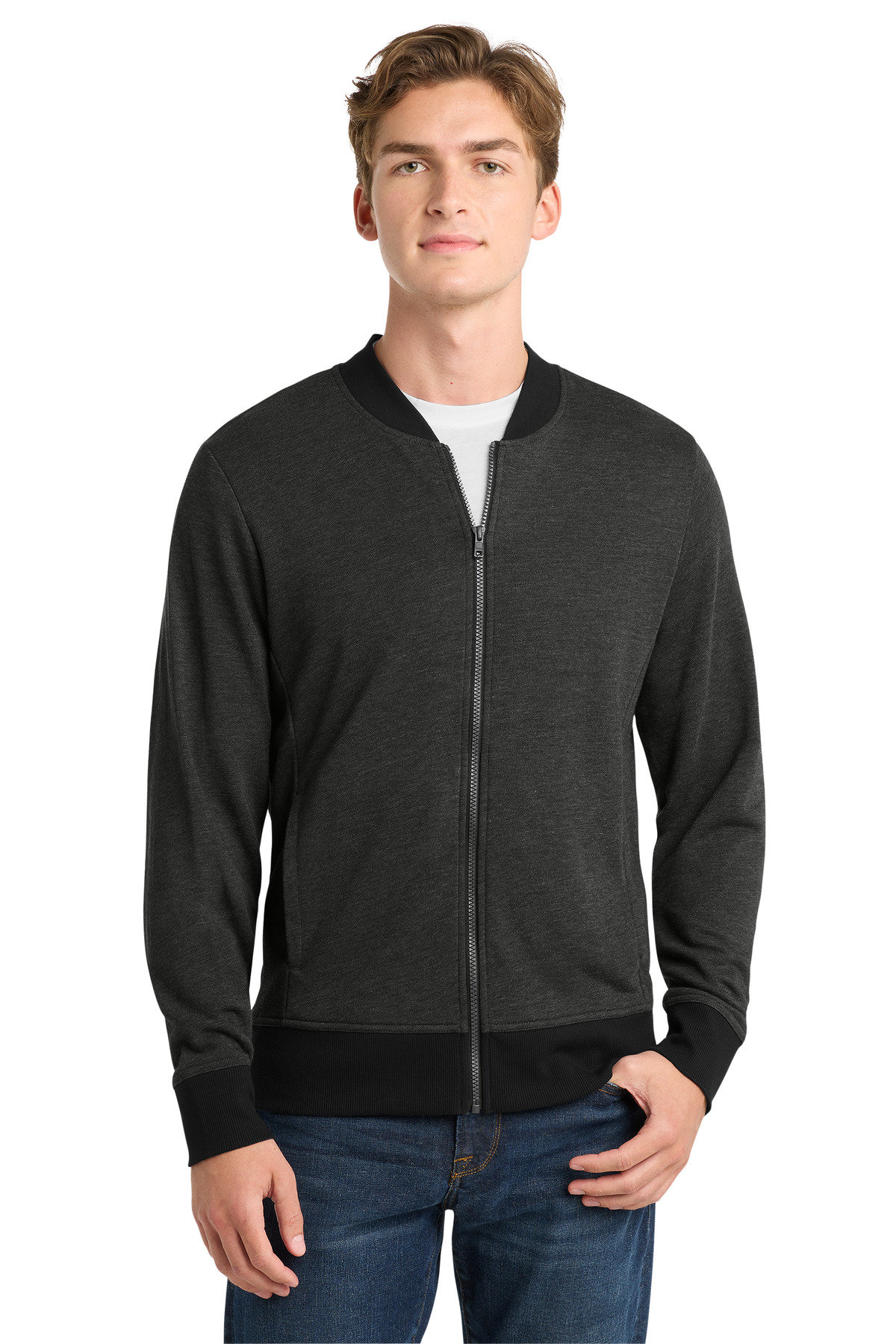 Sport-Tek Lightweight French Terry Bomber. ST274 3