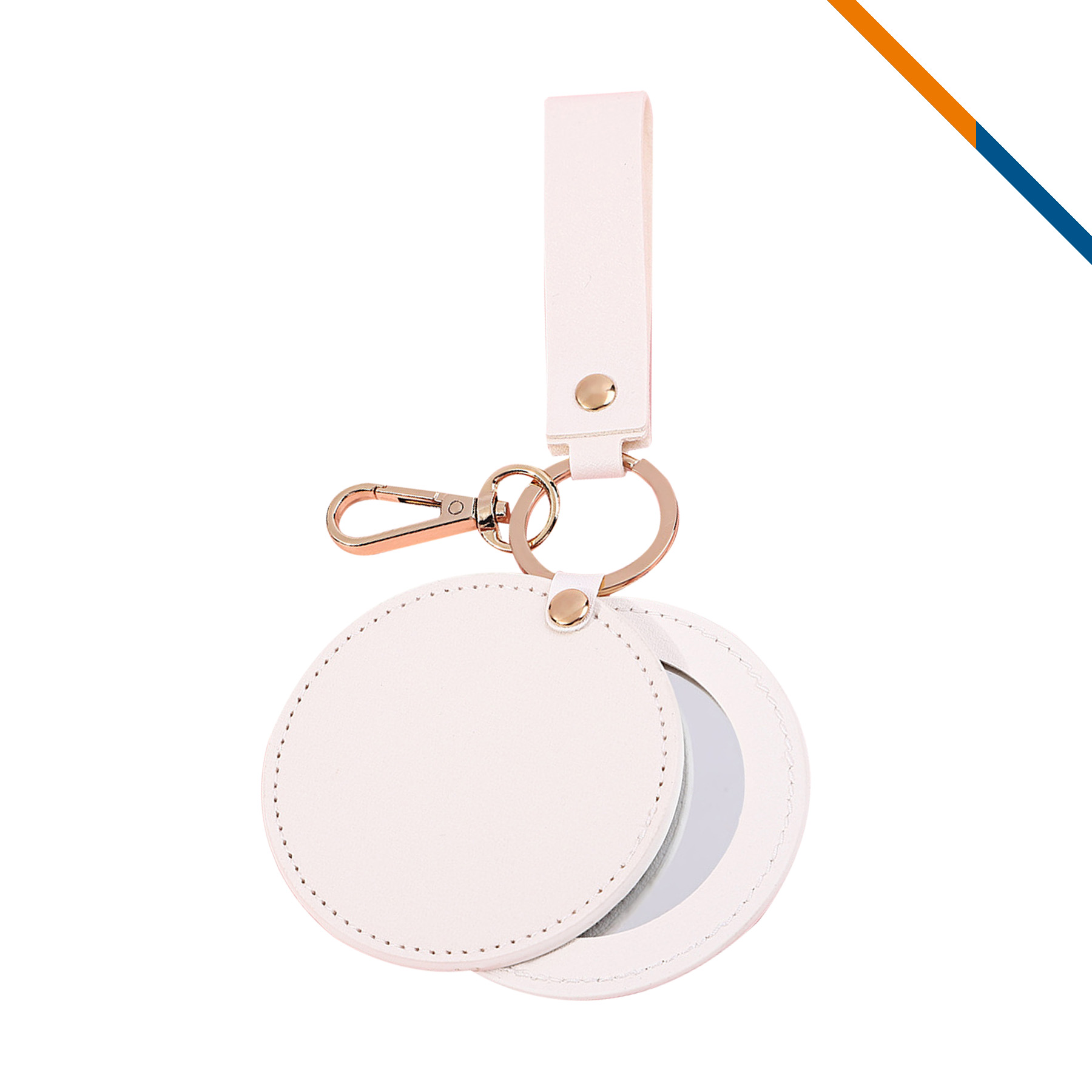Rava PU Leather Keychain Mirror 7