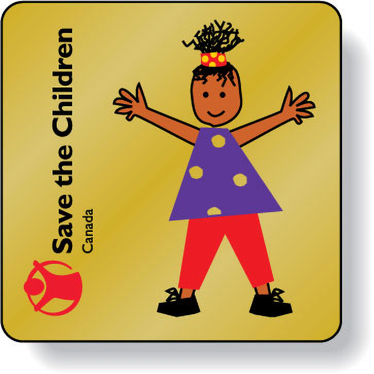 Dull Gold Foil Paper Roll Labels Stock Square (0.875"x0.875")