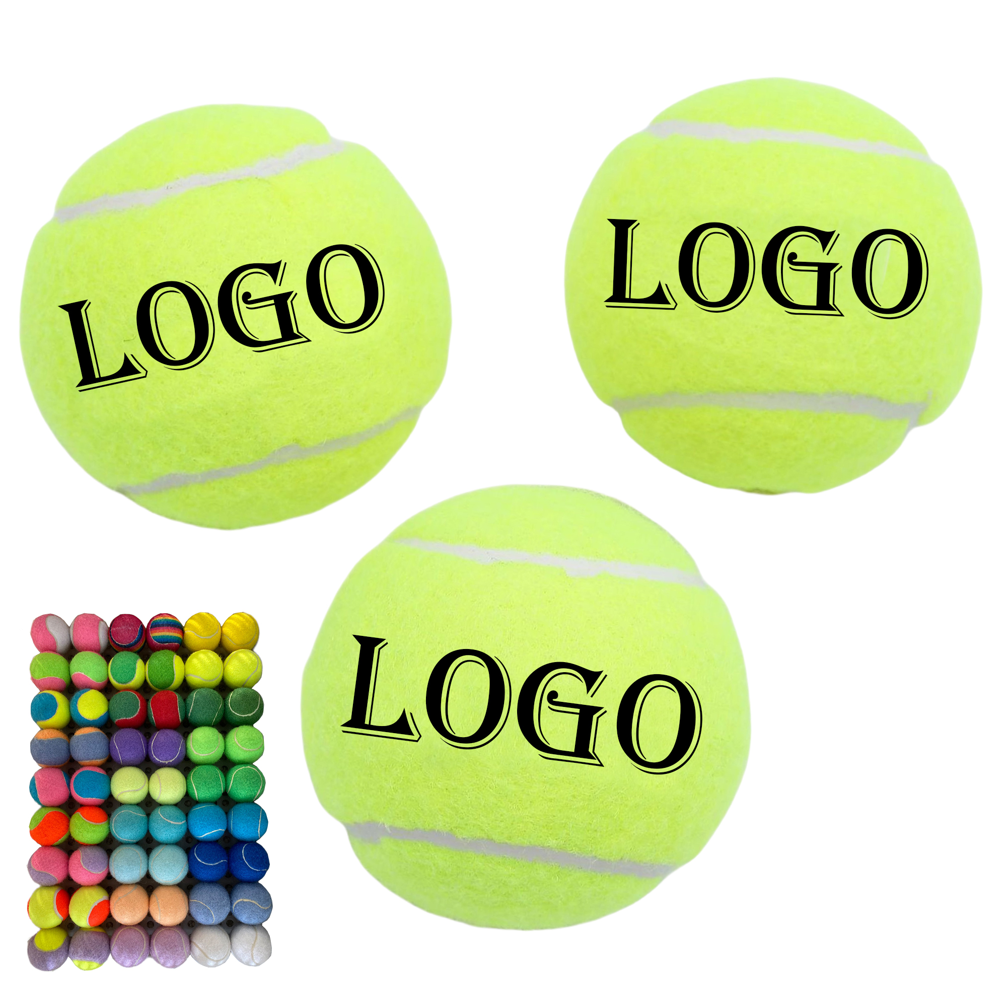 Colorful Tennis Balls for Gifts MOQ50 2