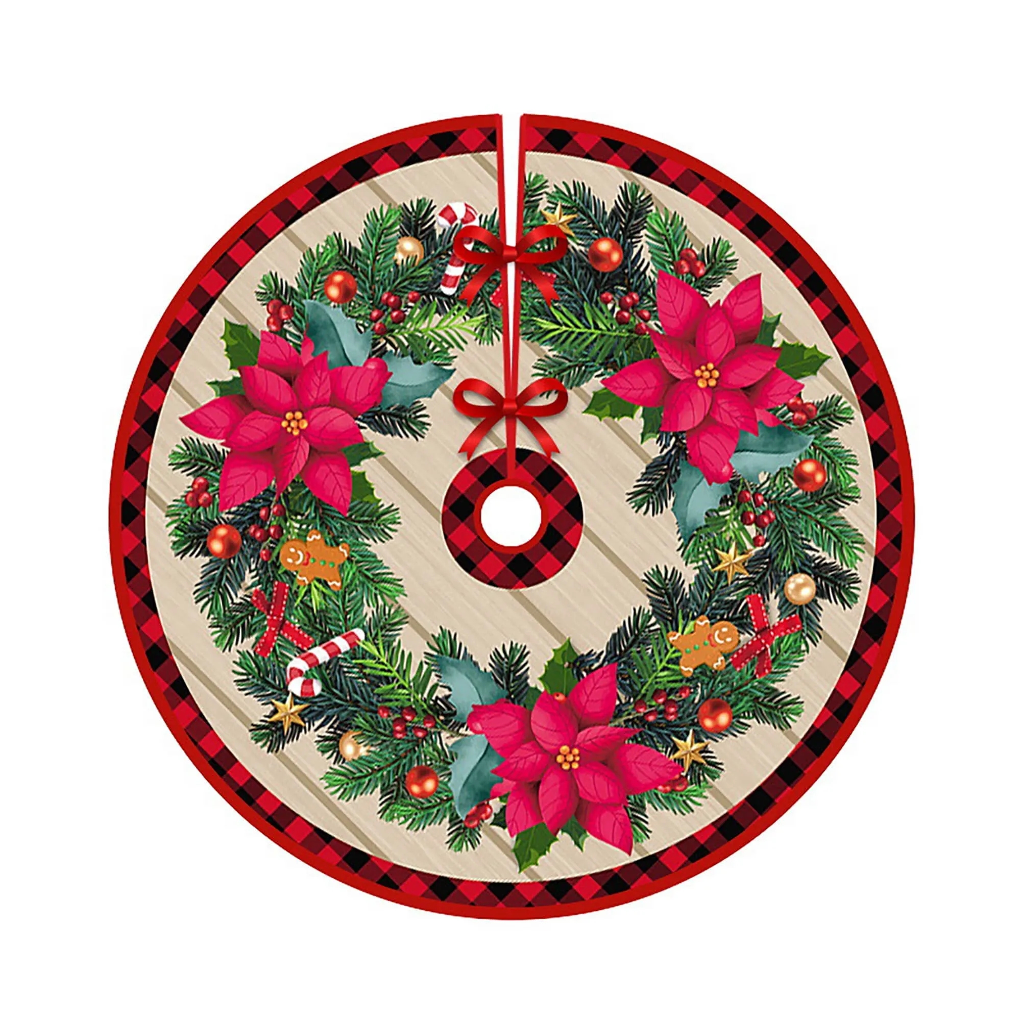 Cozy Christmas Tree Skirt MOQ 20 Multiple Sizes Available 18