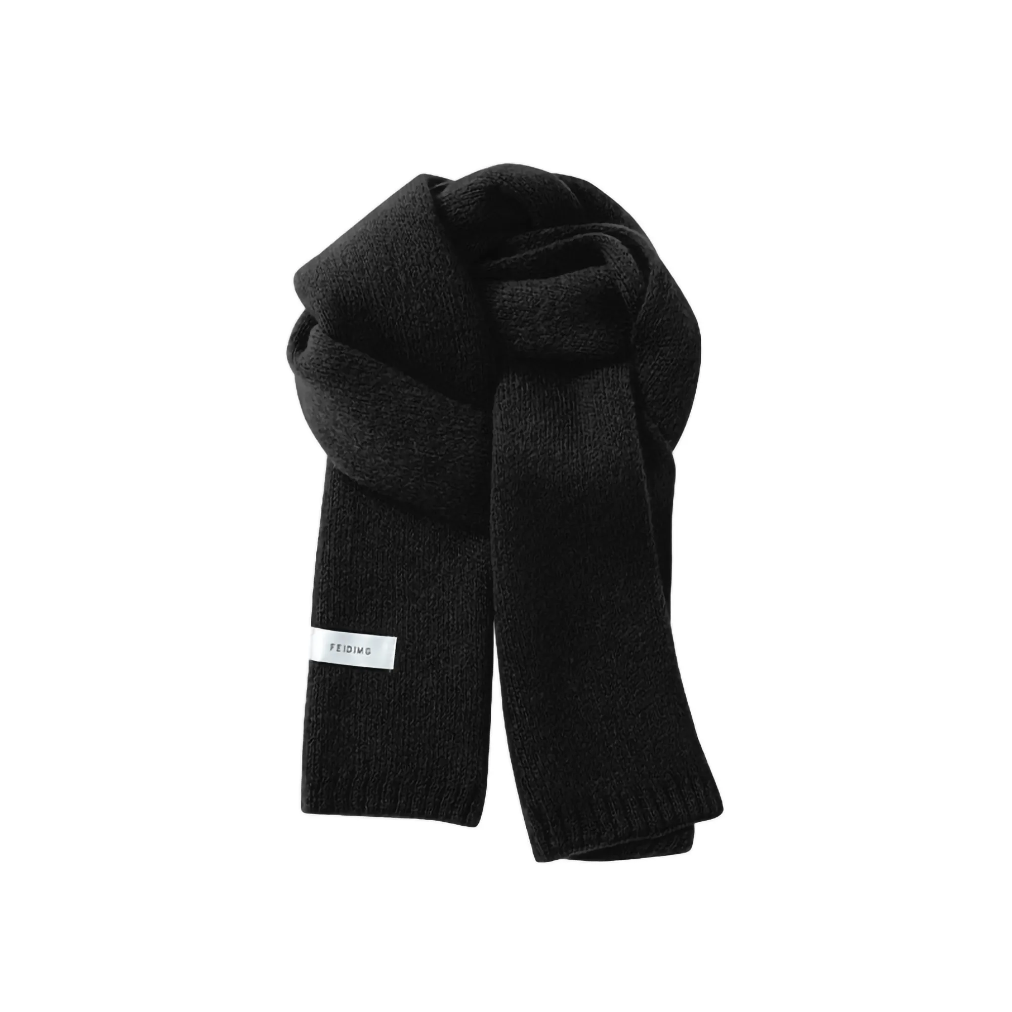 Custom Winter Thickened Warm Knitted Scarf 2