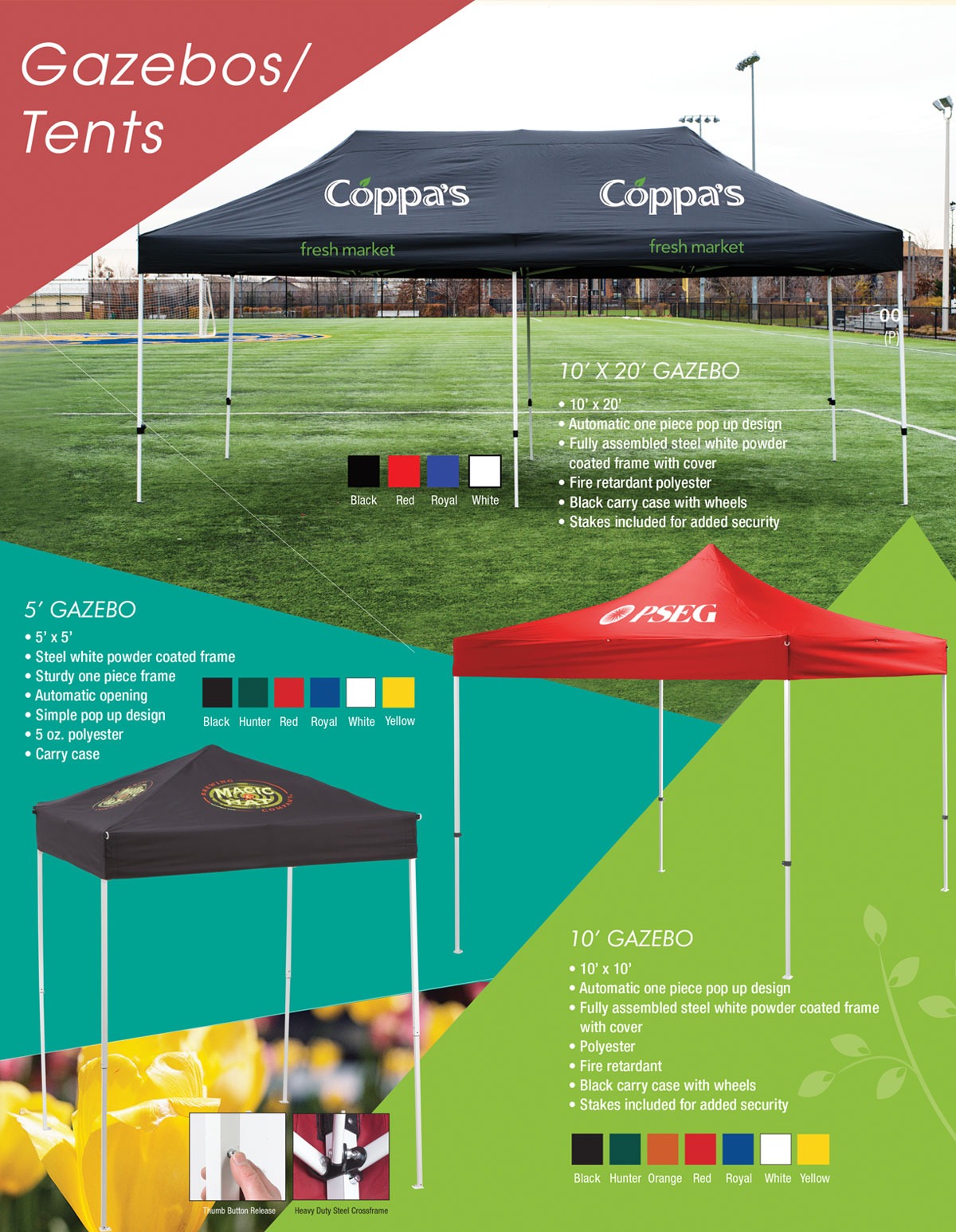 10' Pop Up Tent 9