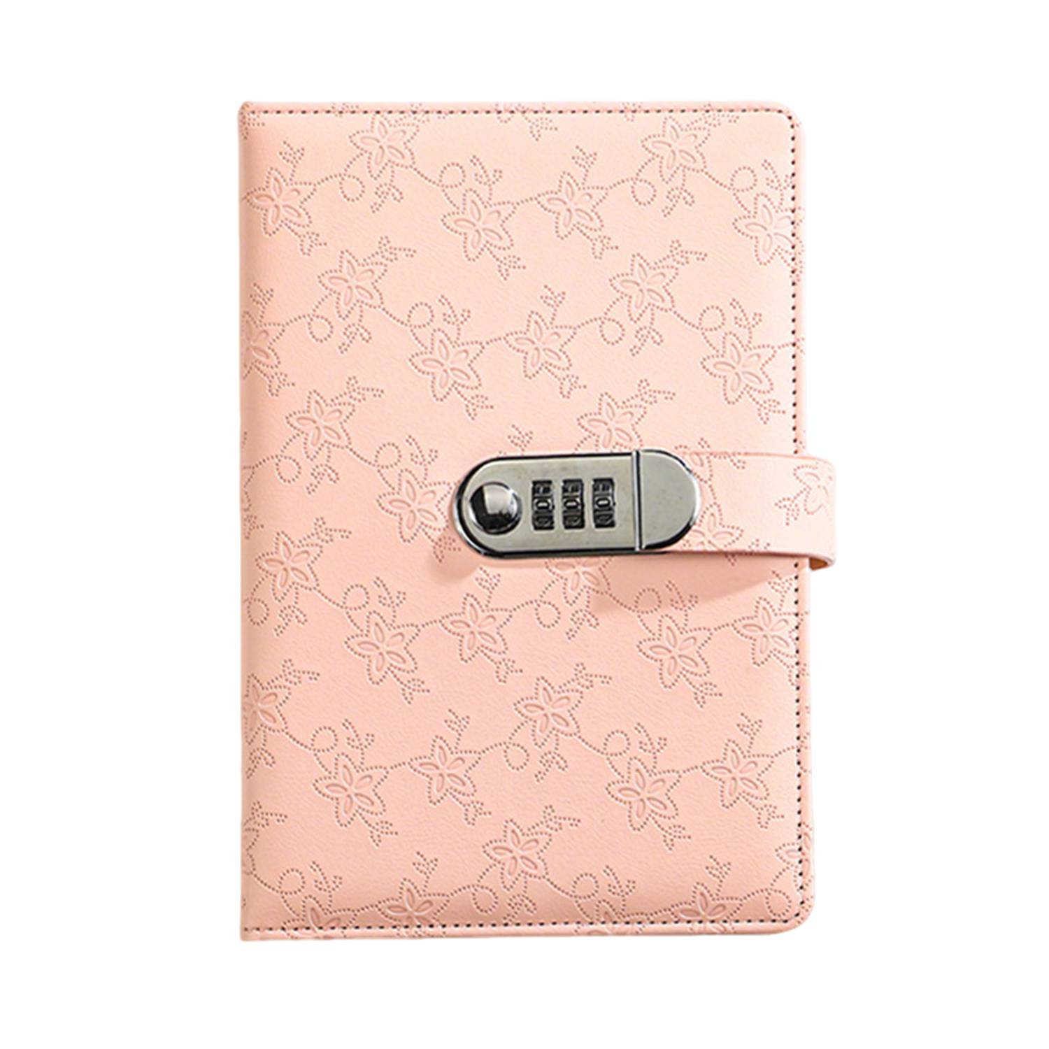 A5 PU Leather Business Notebook w/ Password Lock 10