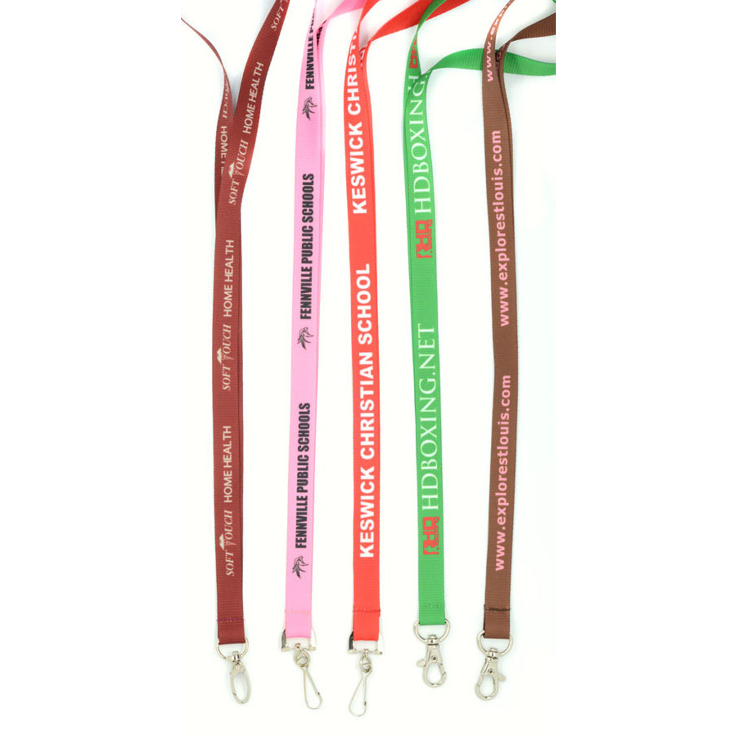 1/2" Polyester Full color Lanyards 5
