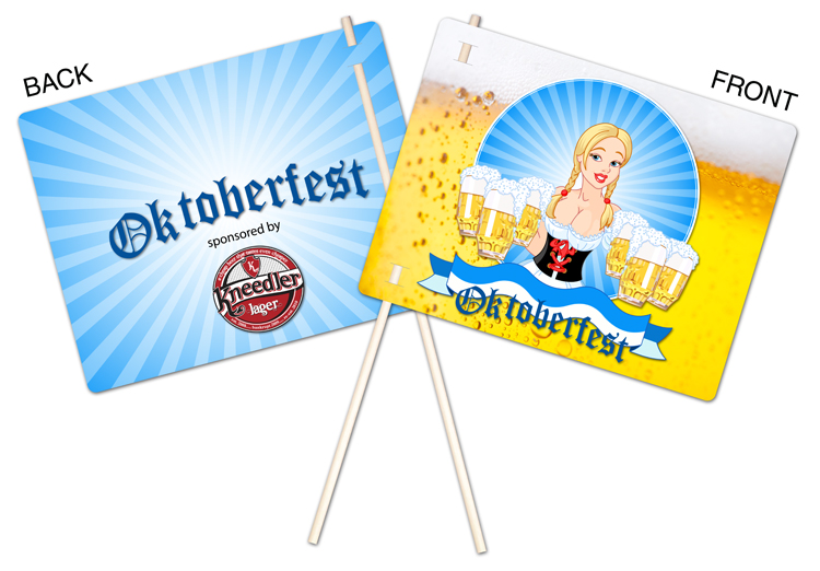 Flexible Plastic Flag - UV-Coated (1S) - 8.5x11 - 10 pt. 2