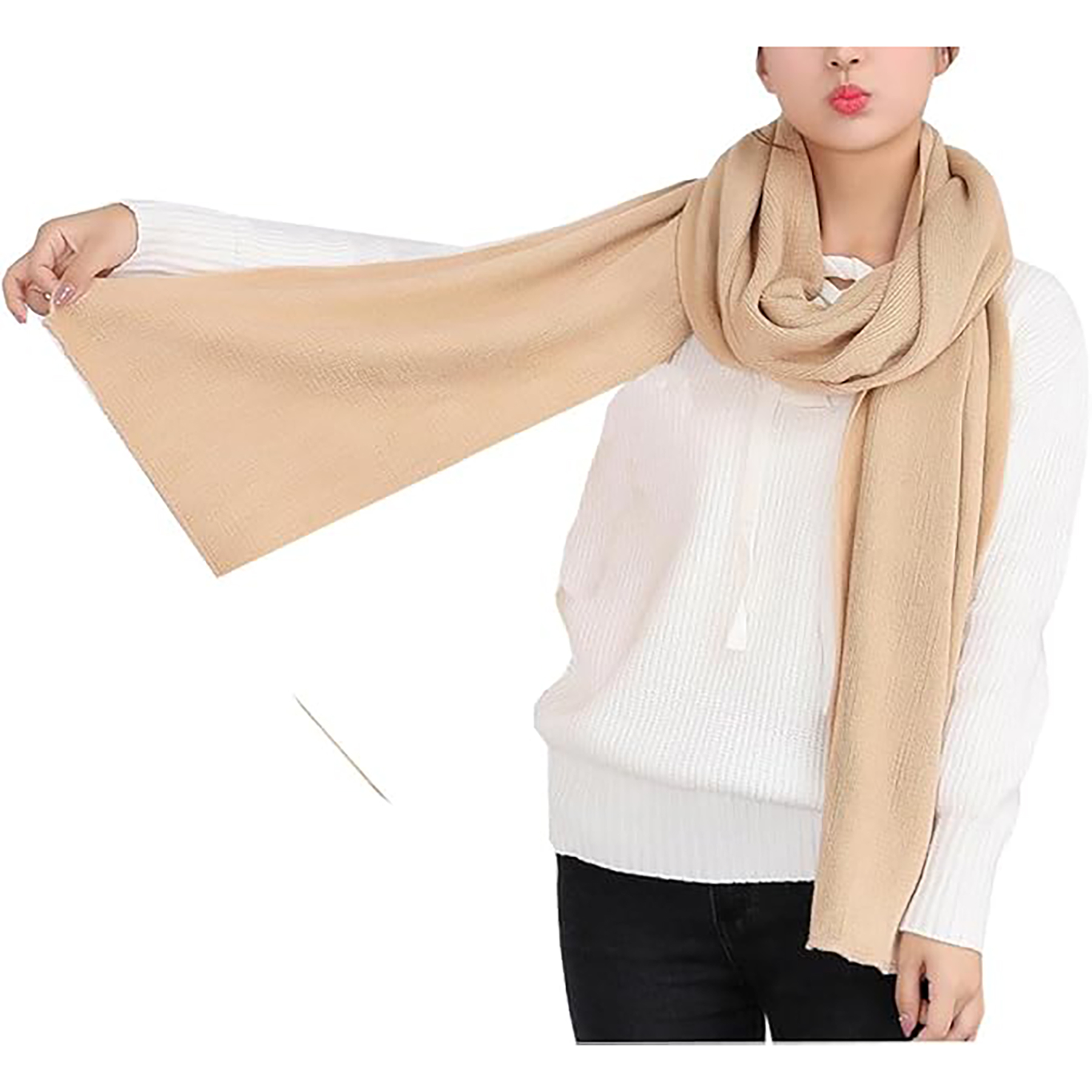 Women's Winter Warm Shawl Large Scarf 15