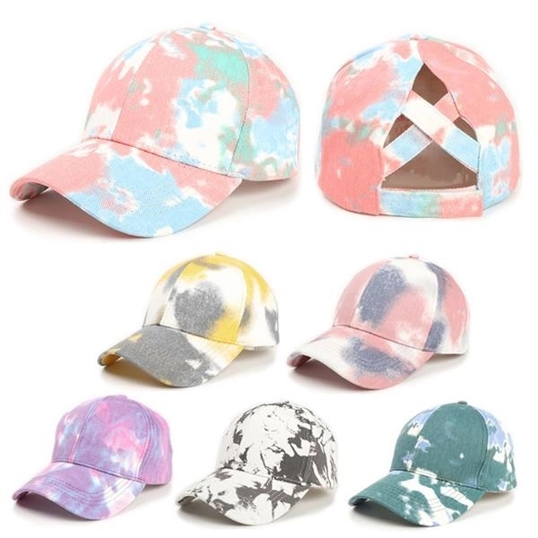 Tie-Dyed Baseball Cap 1
